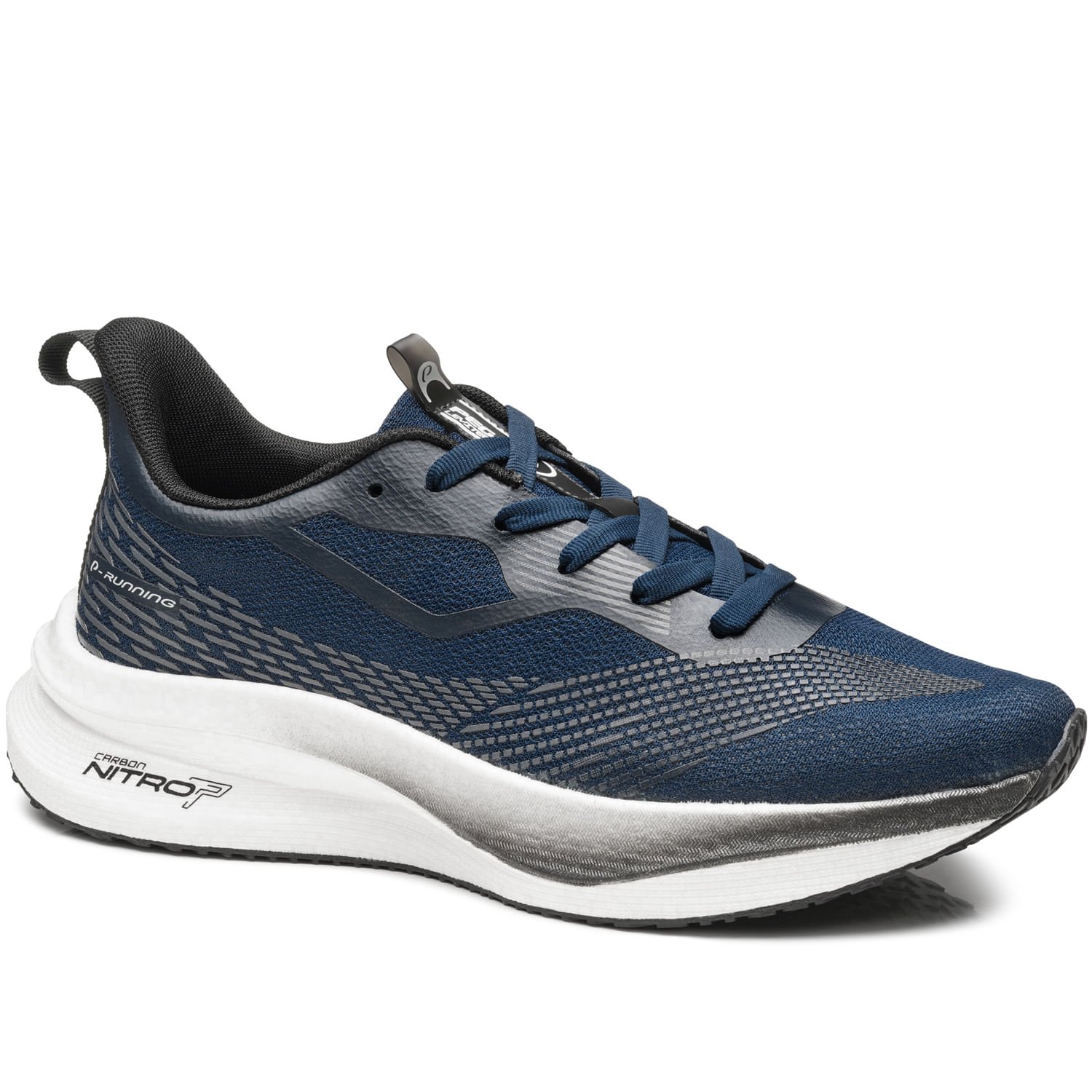 Tênis Esportivo Pegada Masculino em Tecido Marinho 190802-03