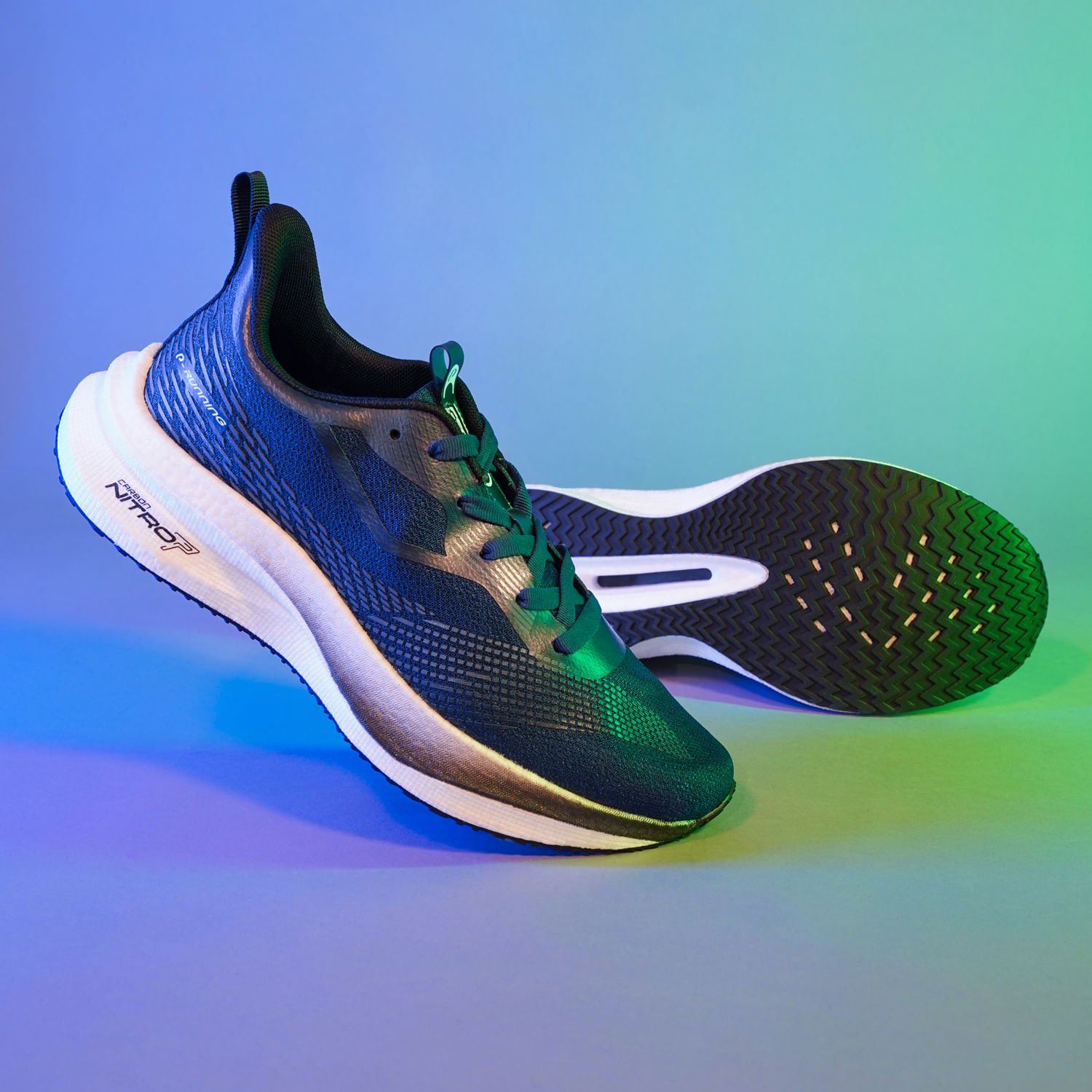 Tênis Esportivo Pegada Masculino em Tecido Marinho 190802-03 Azul 2