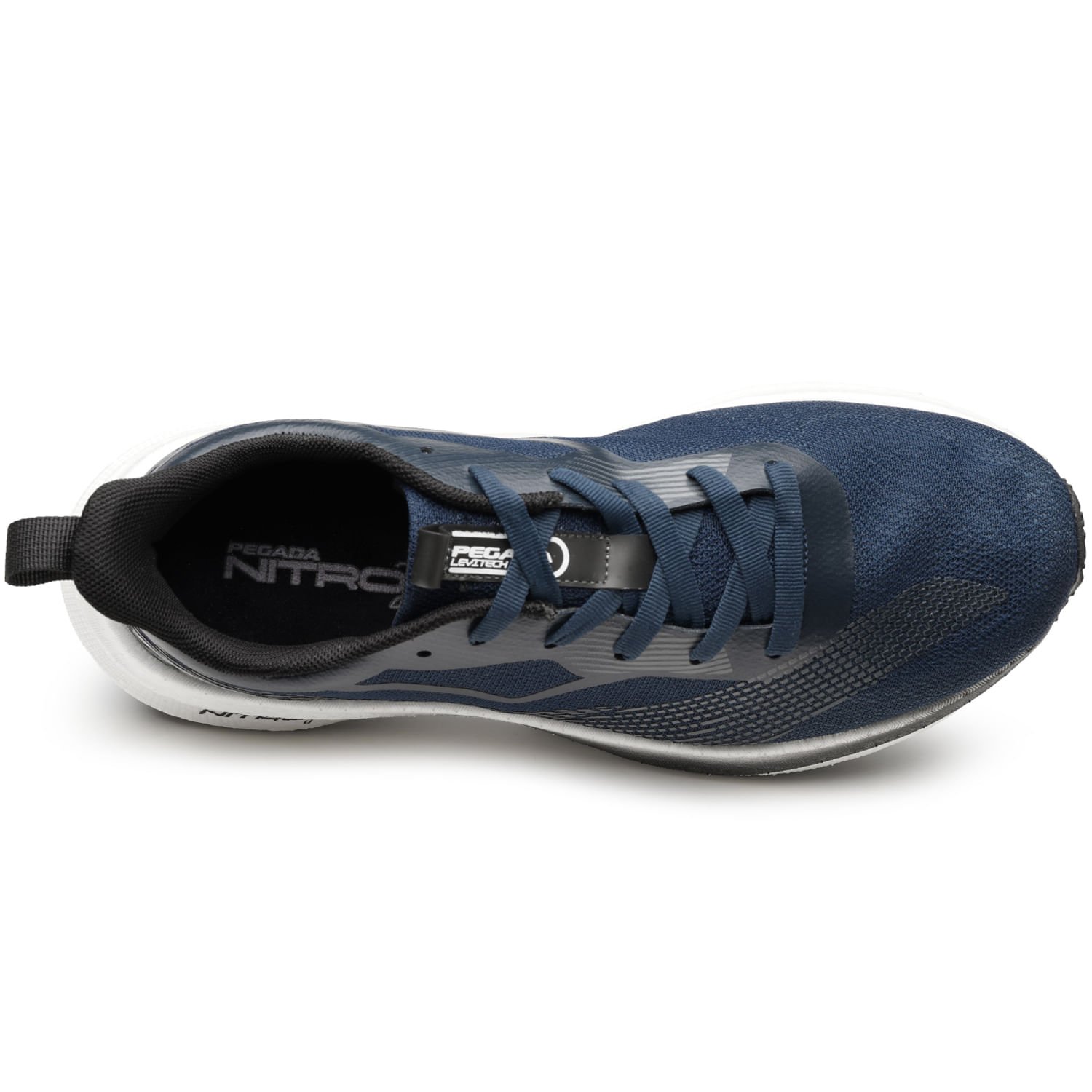 Tênis Esportivo Pegada Masculino em Tecido Marinho 190802-03 Azul 7