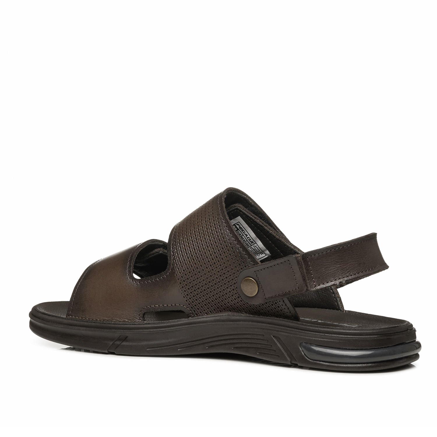 Sandália Pegada Masculino em Couro Cravo 134402-02 Marrom 3