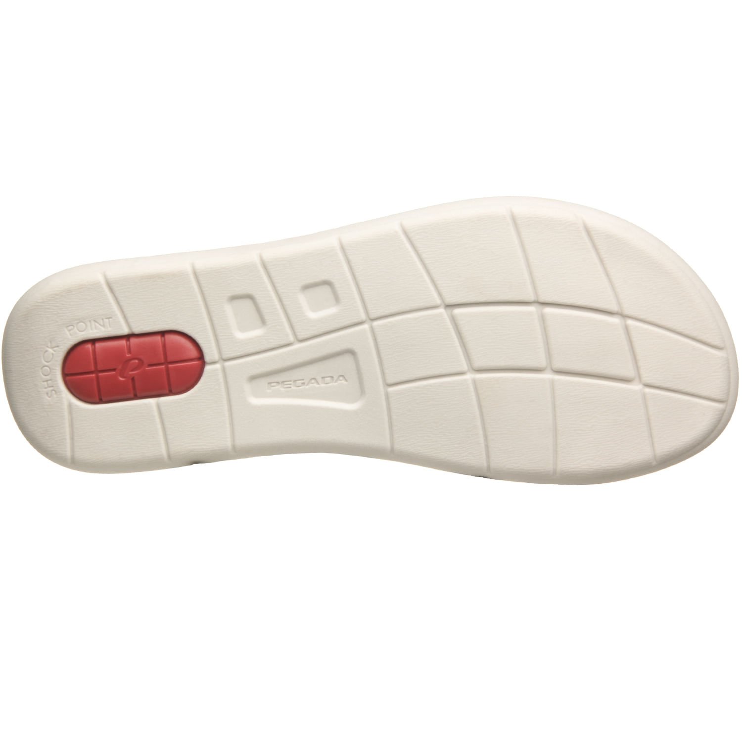 Sandália Pegada Feminino em Couro Off White 232838-01 Bege 5