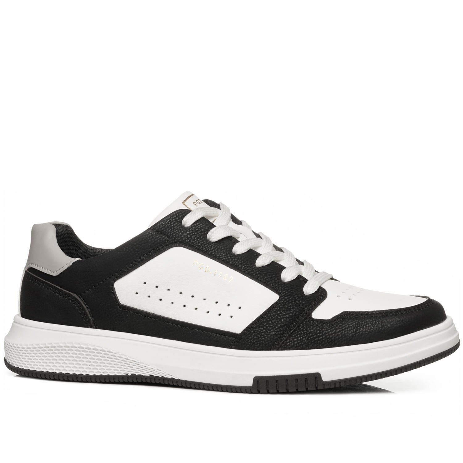 Sapatênis Pegada Masculino em Microfibra Branco 172403-02