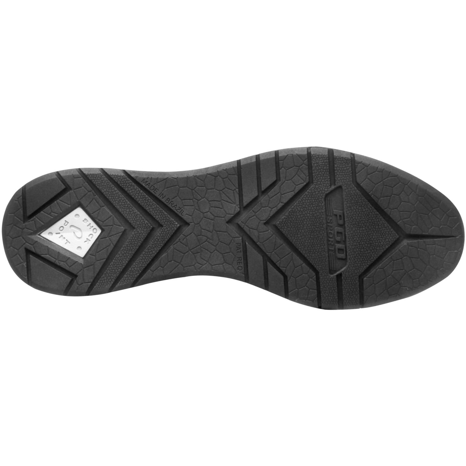 Sapatênis Pegada Masculino em Microfibra Silver 170428-04 Cinza 5