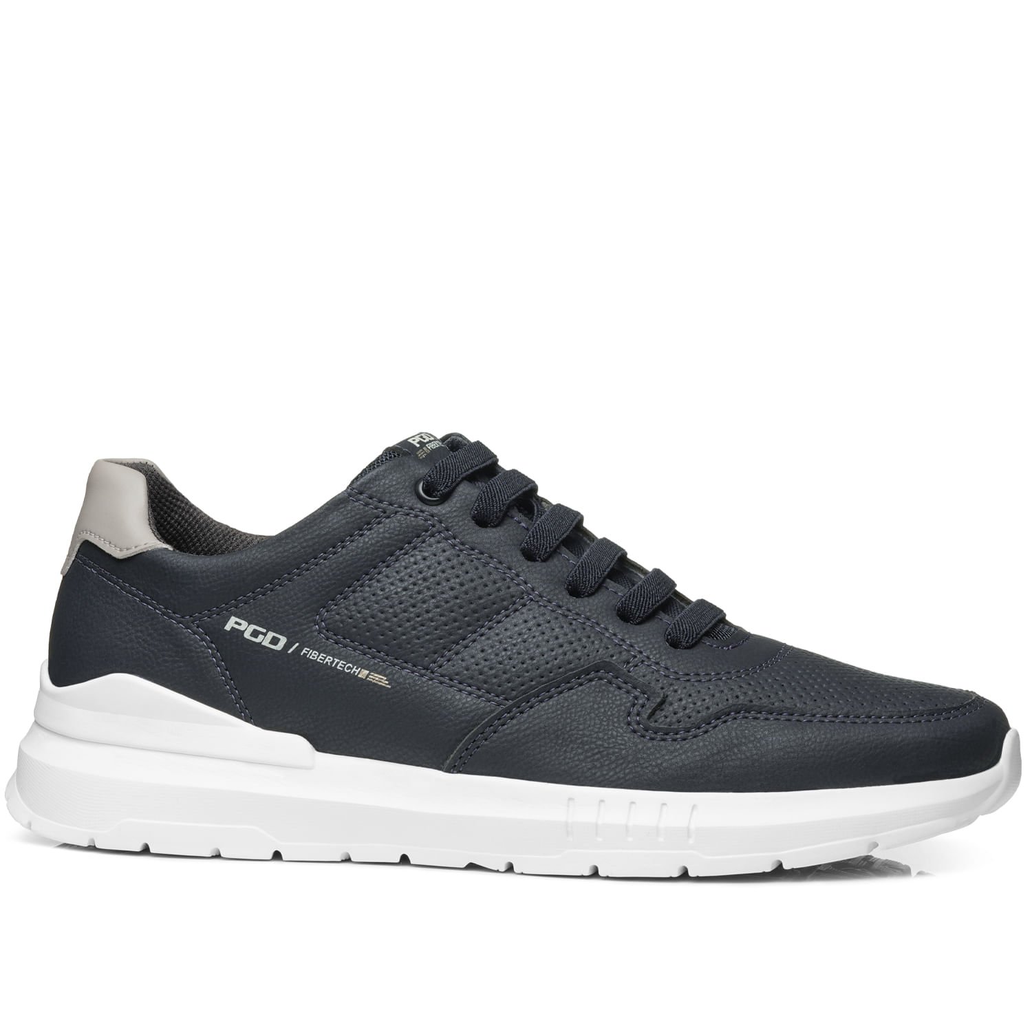 Sapatênis Pegada Masculino em Microfibra Marinho 172601-07