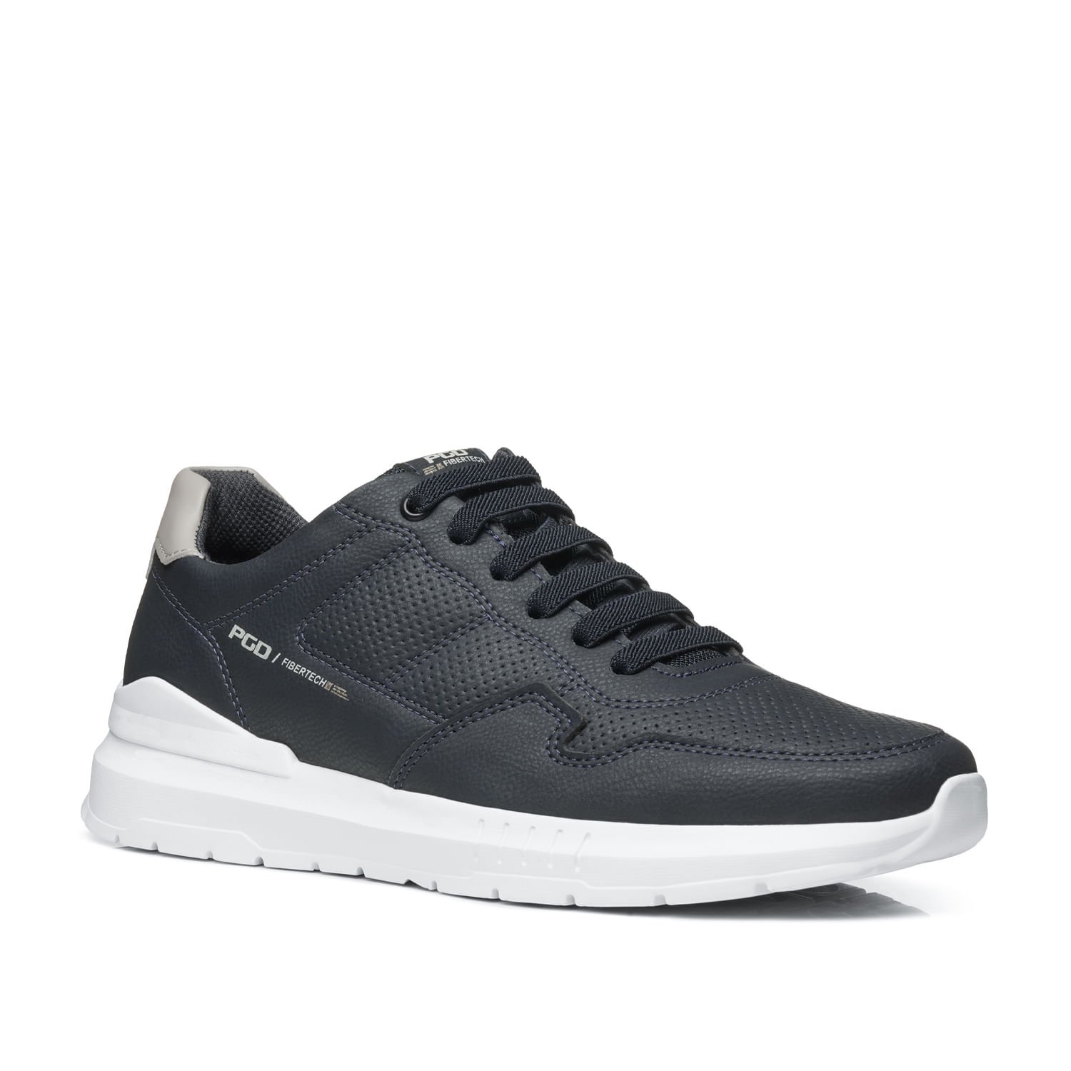 Sapatênis Pegada Masculino em Microfibra Marinho 172601-07 Marinho 3