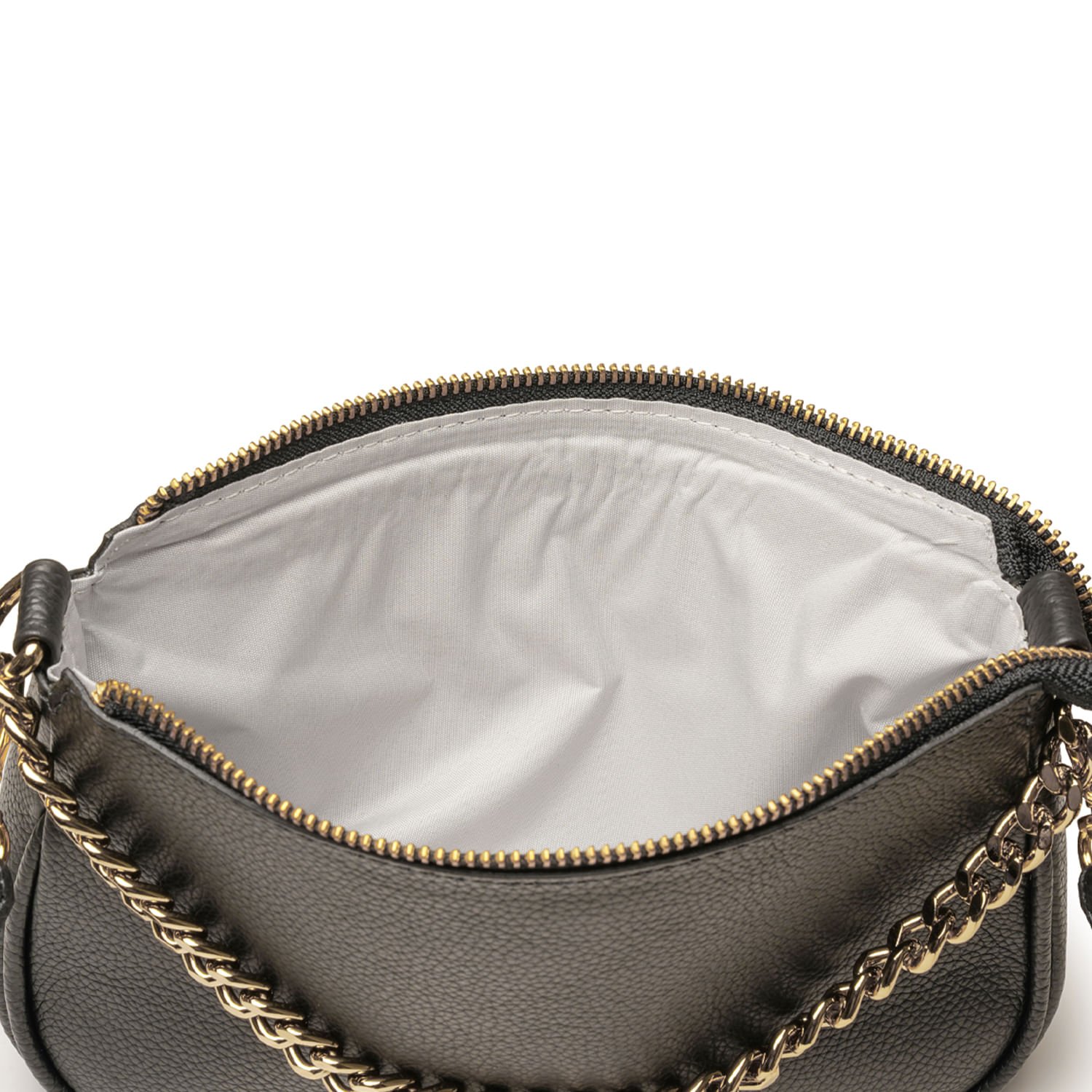 Bolsa Pegada Feminina Tiracolo em Couro Preto BO210009-01 Preto 4