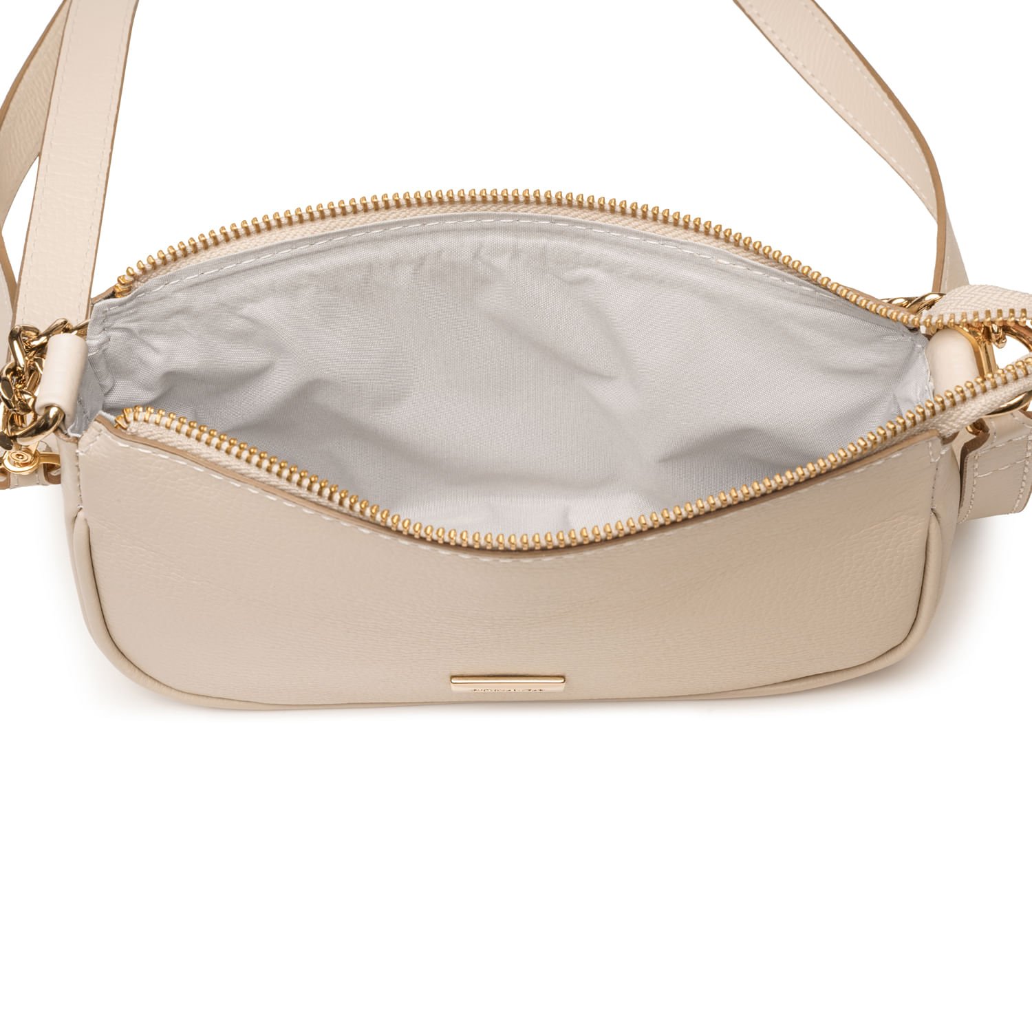 Bolsa Pegada Feminina Tiracolo em Couro Off White BO210009-03 Off White 3