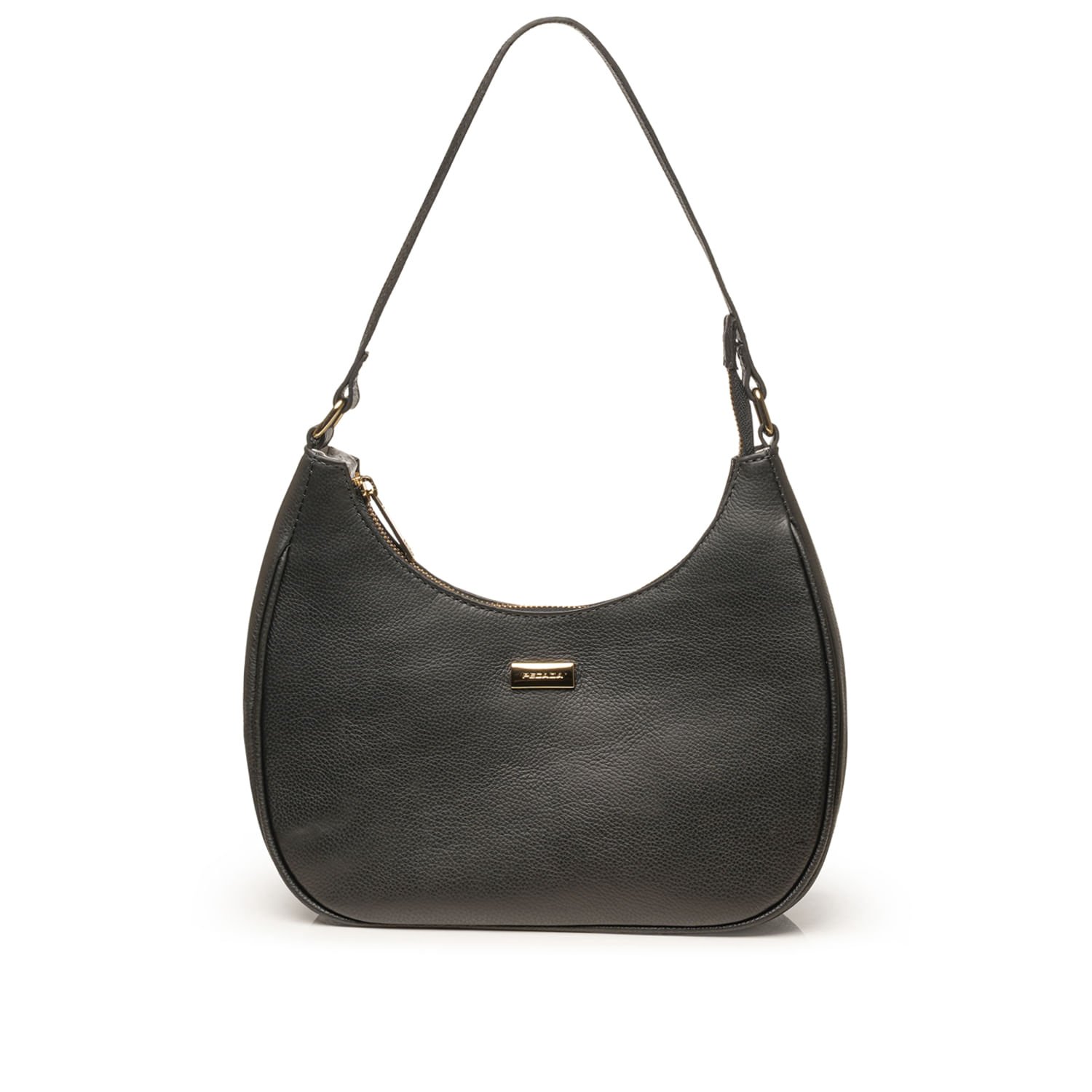 Bolsa Pegada Feminina Tiracolo em Couro Preto BO210010-01
