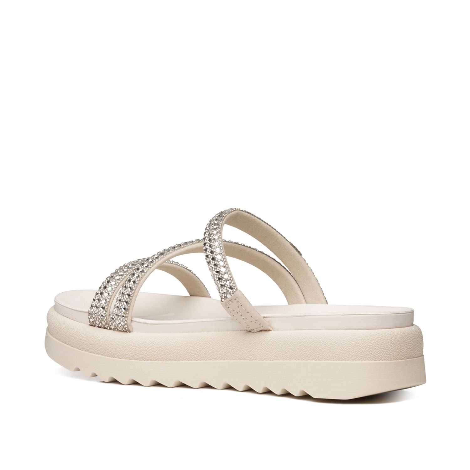 Chinelo Pegada Feminino em Couro Cristal 234454-01 Cristal 3