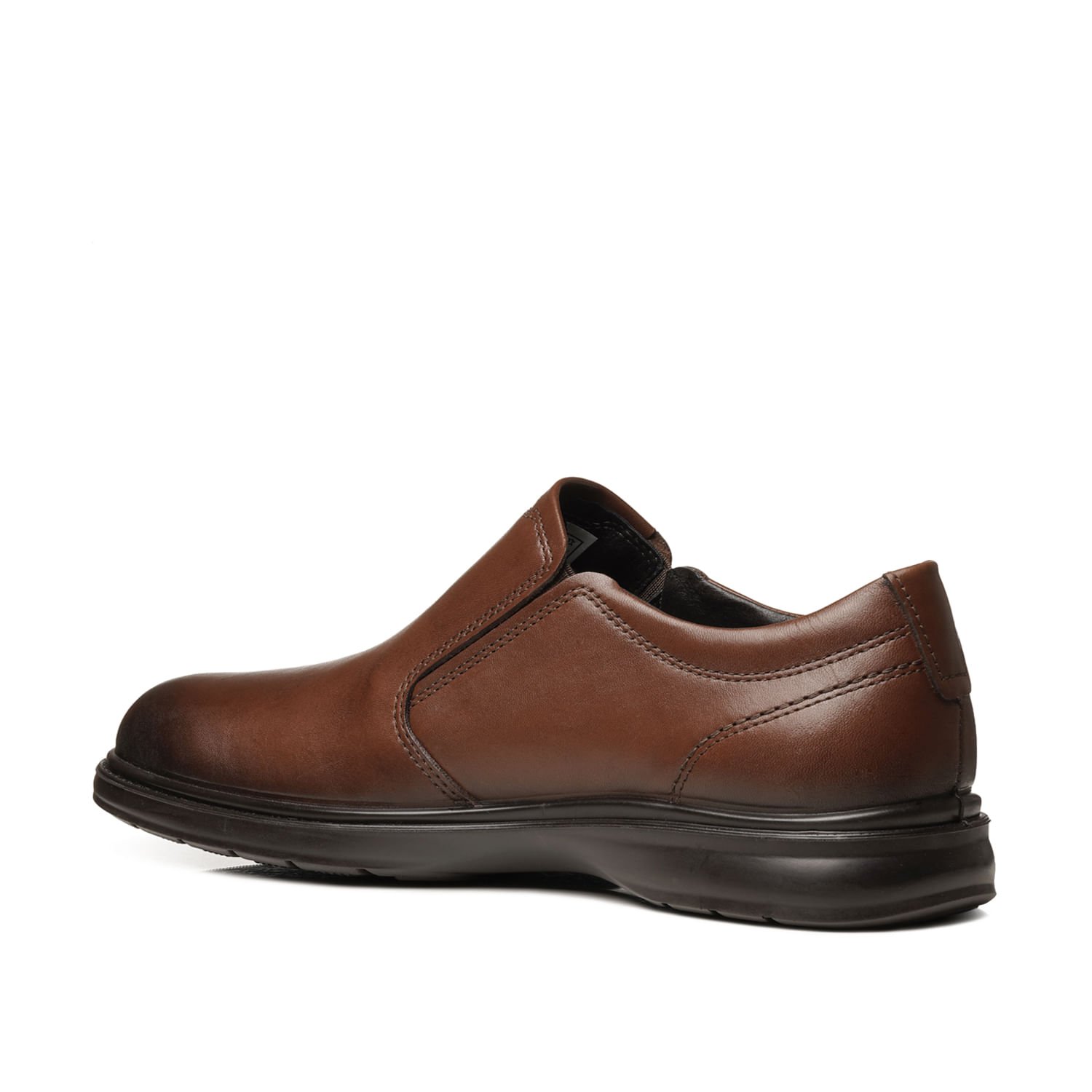 Sapato Social Pegada Masculino em Couro Pinhão 127102-02 Pinhão 3