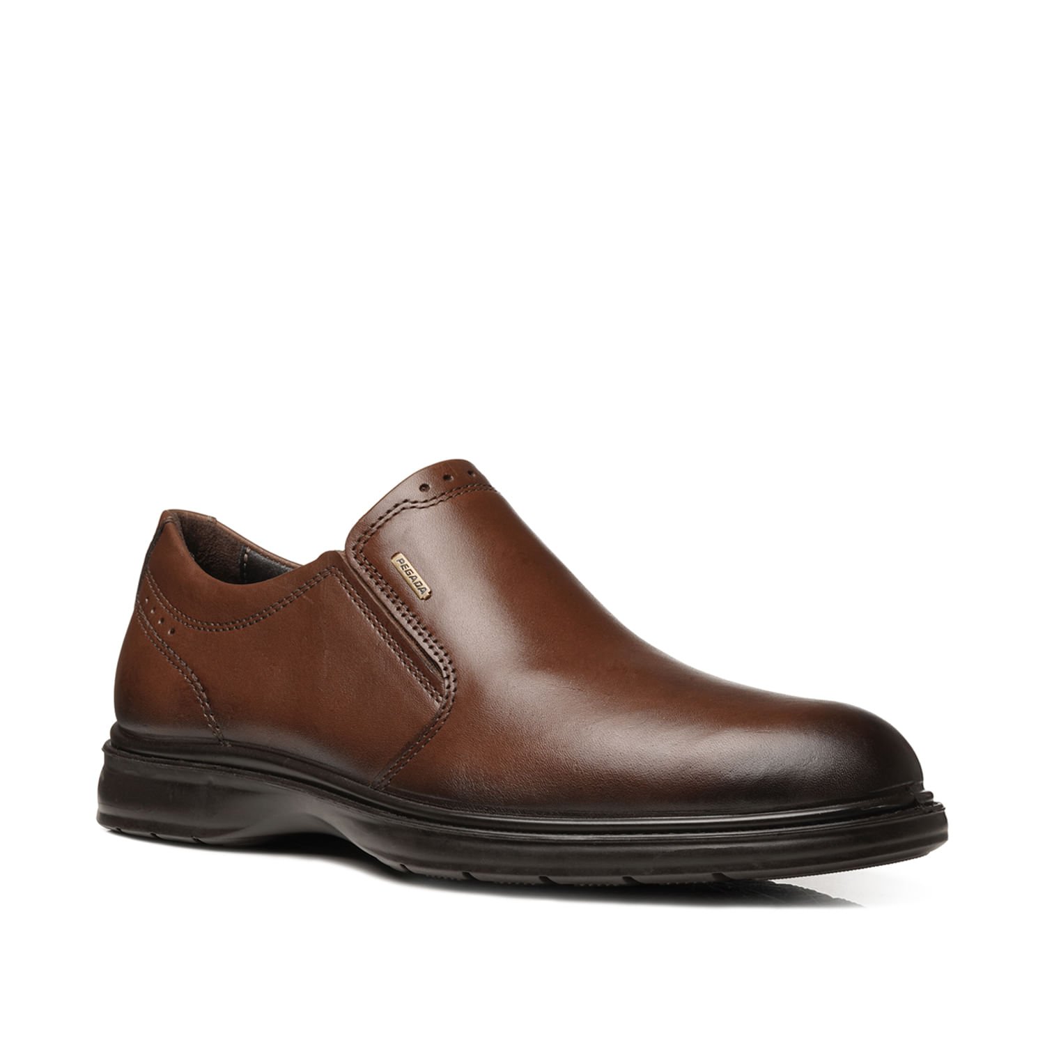 Sapato Social Pegada Masculino em Couro Pinhão 127102-02 Pinhão 2