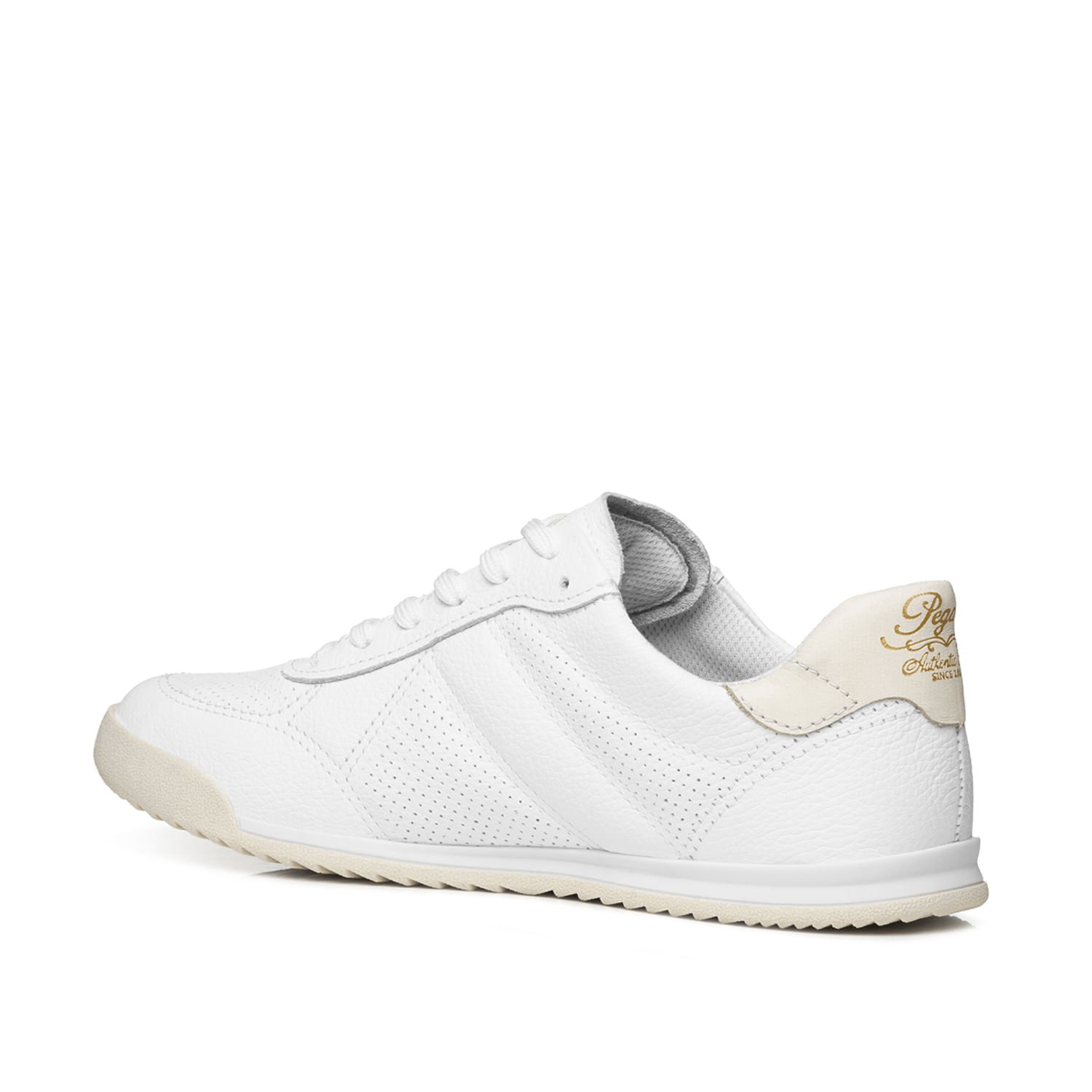 Tênis Pegada Feminino em Couro Branco 212807-01 Branco 4