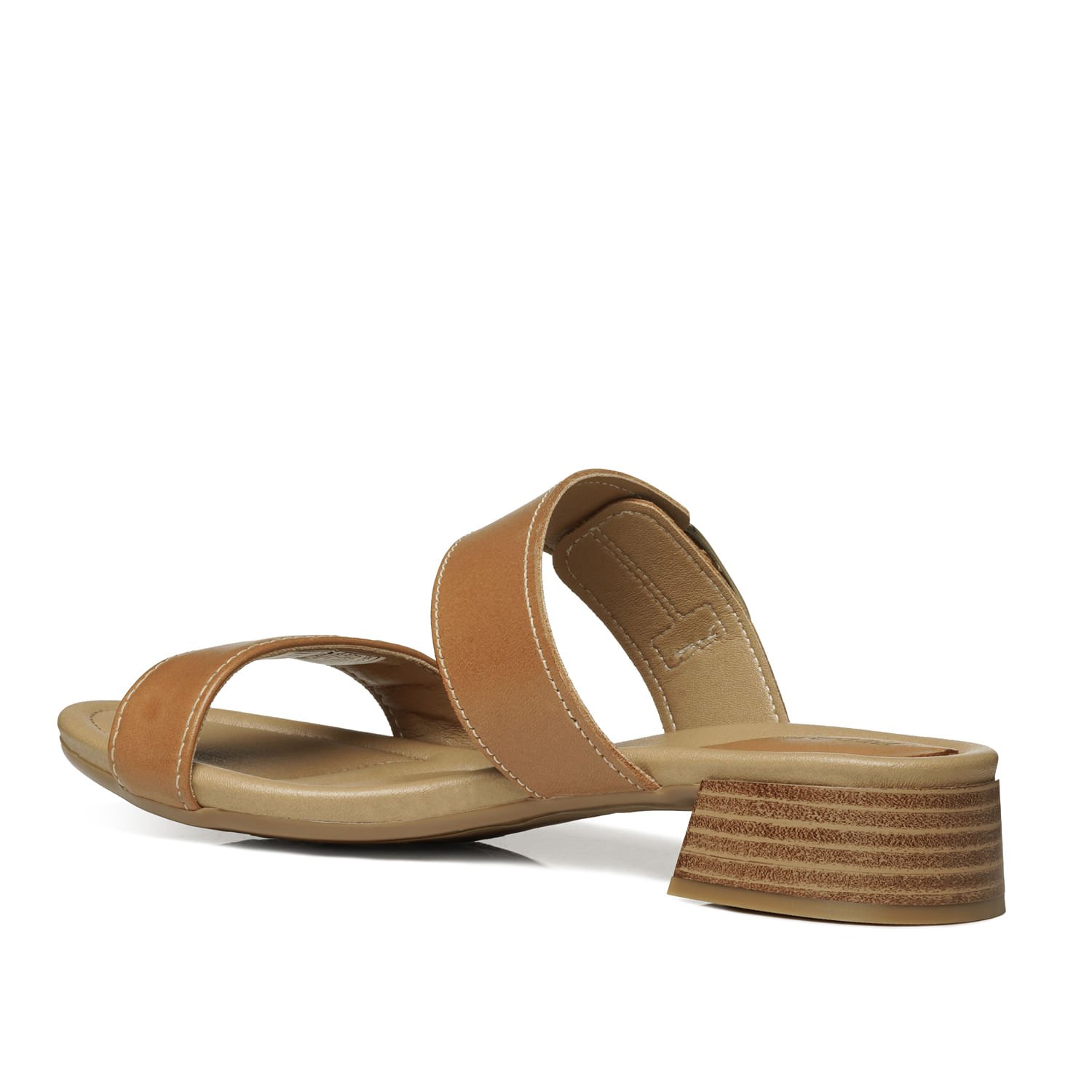 Sandália Pegada Feminino em Couro Camel 234606-03 Camel 3