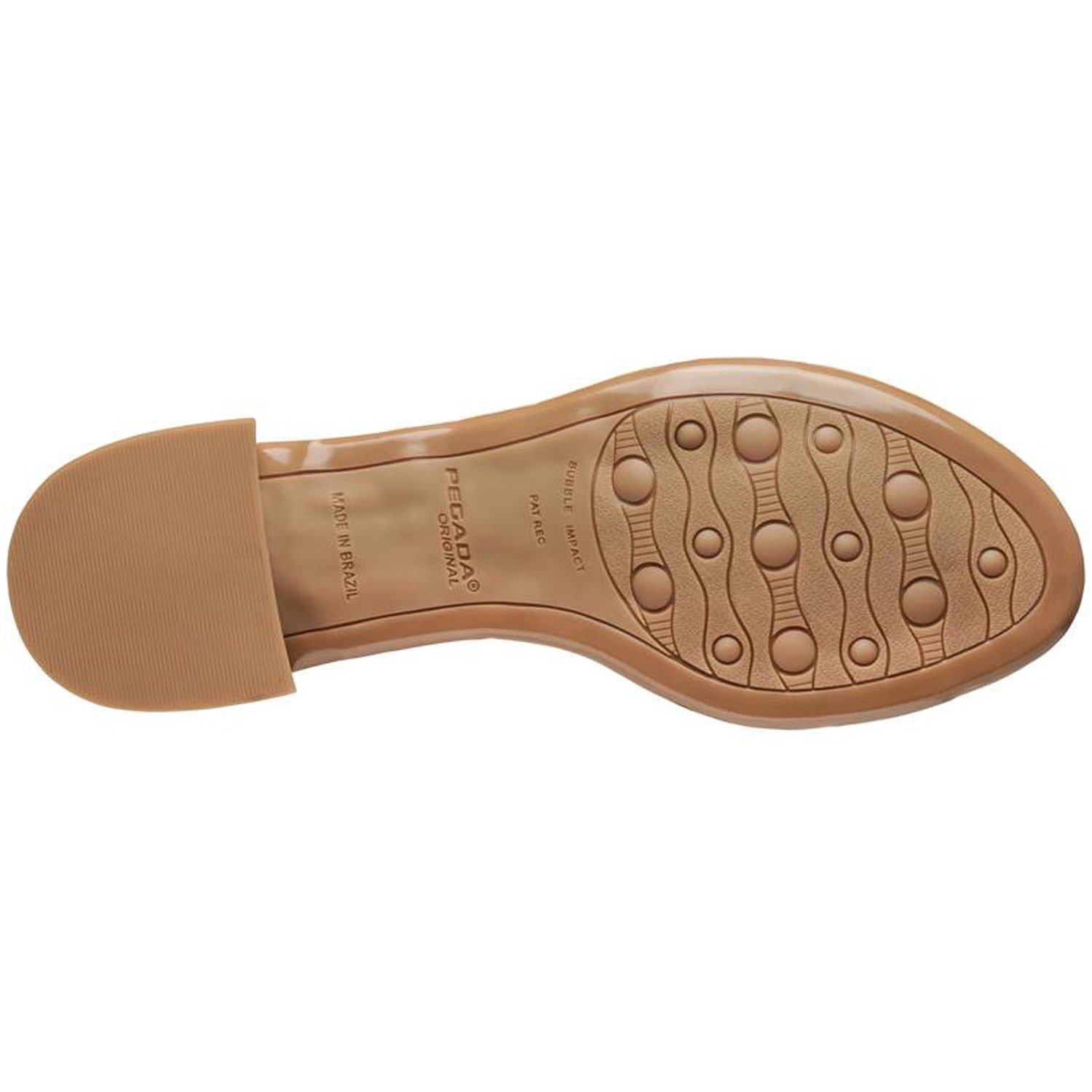 Sandália Pegada Feminino em Couro Camel 234606-03 Camel 4