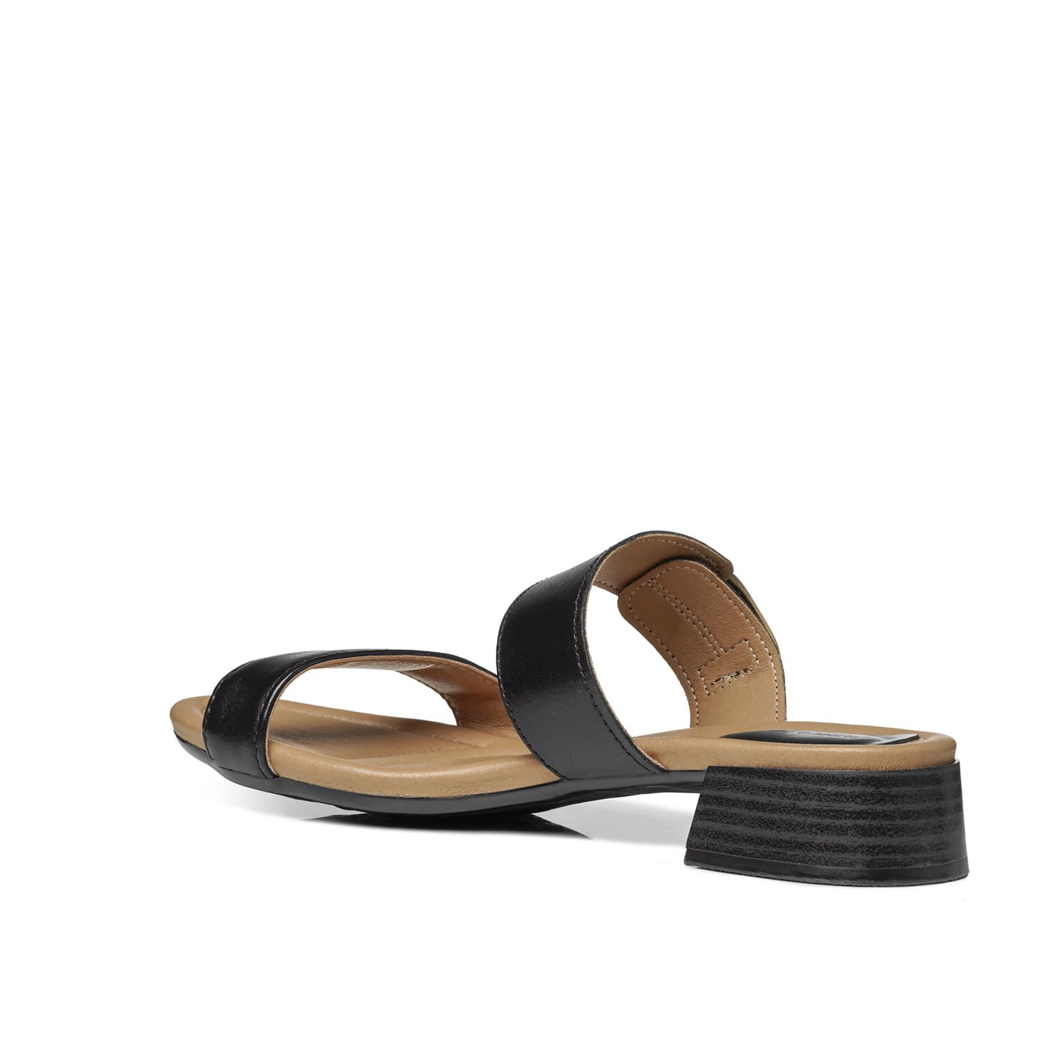 Sandália Pegada Feminino em Couro Preto 234606-04 Preto 3