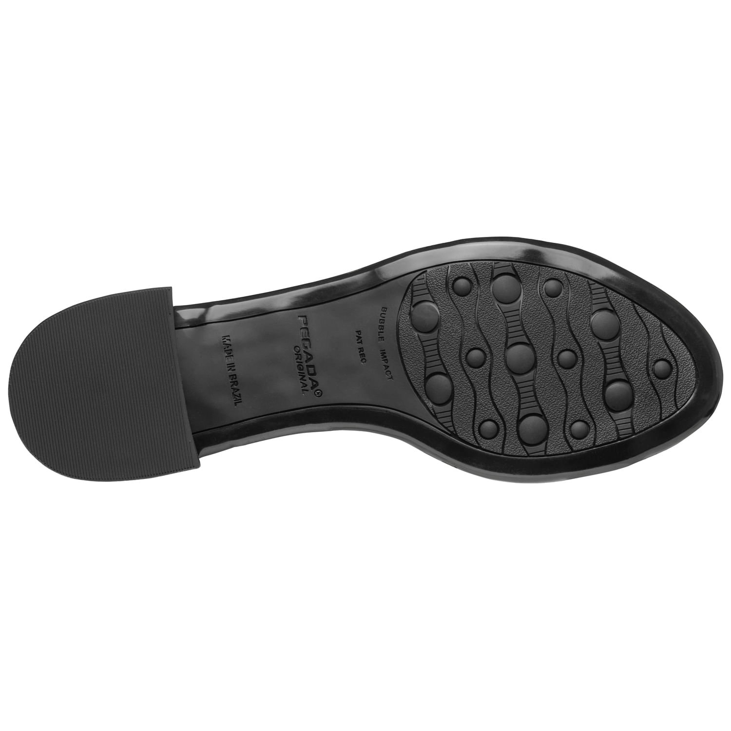 Sandália Pegada Feminino em Couro Preto 234606-04 Preto 4