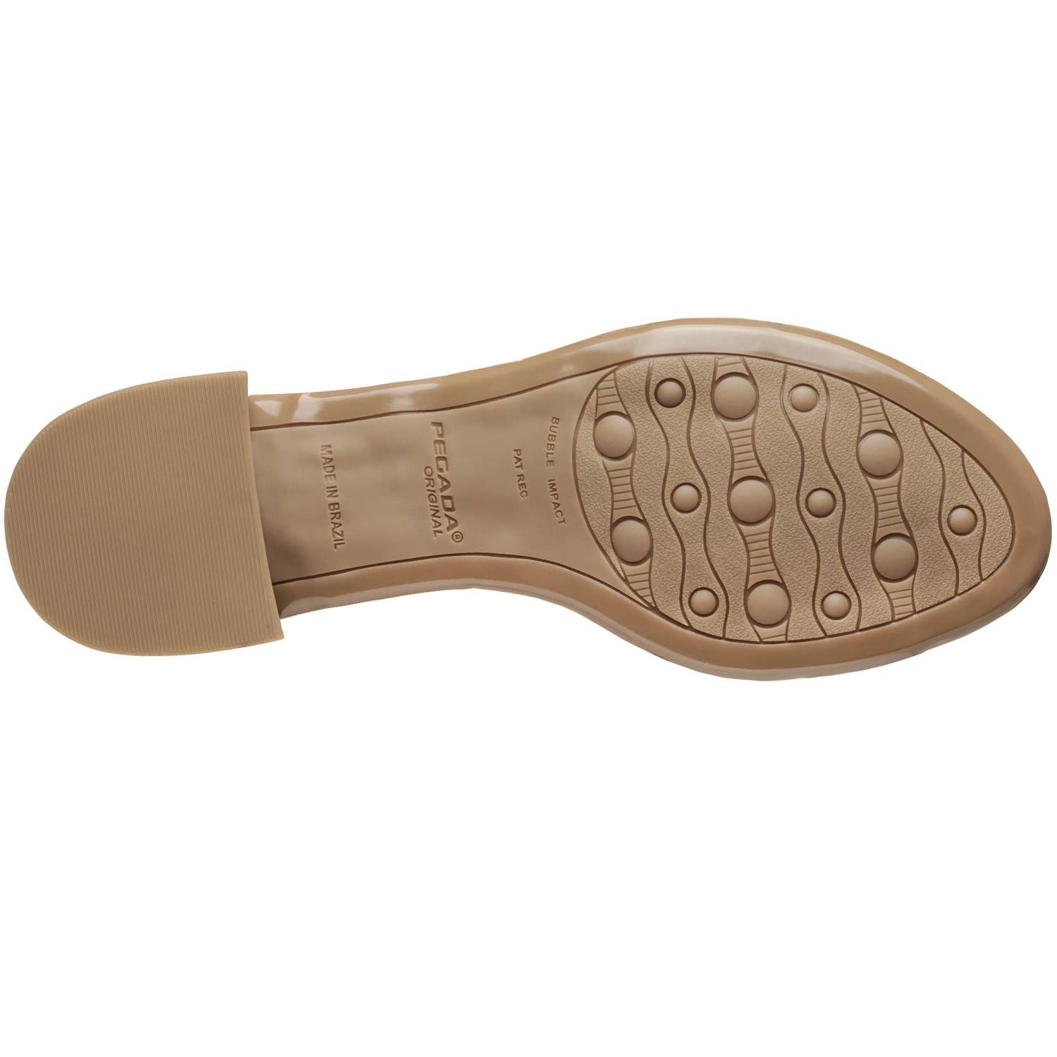 Sandália Pegada Feminino em Couro Milk 234607-05 Milk 4