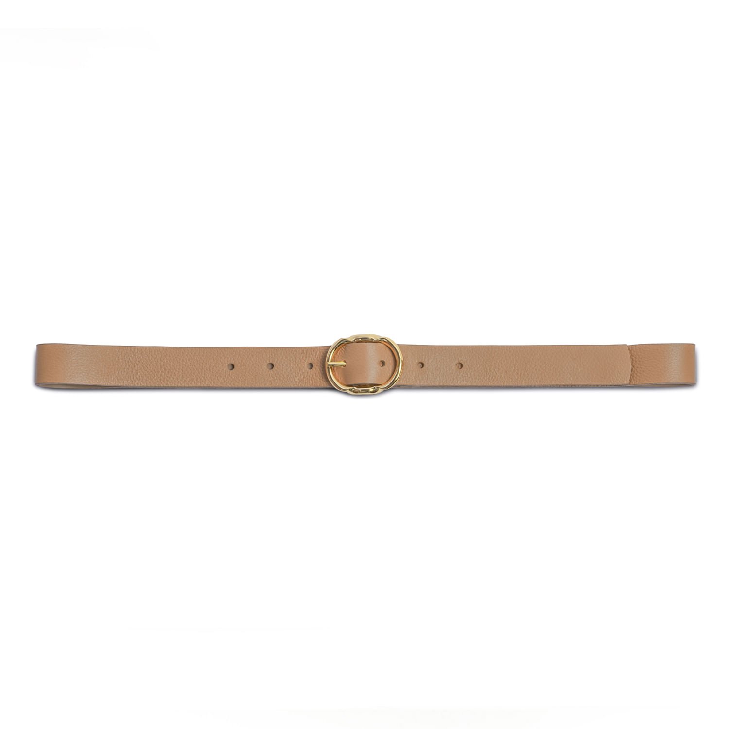 Cinto Pegada Feminino em Couro Caramelo CI001212-02 Bege 1