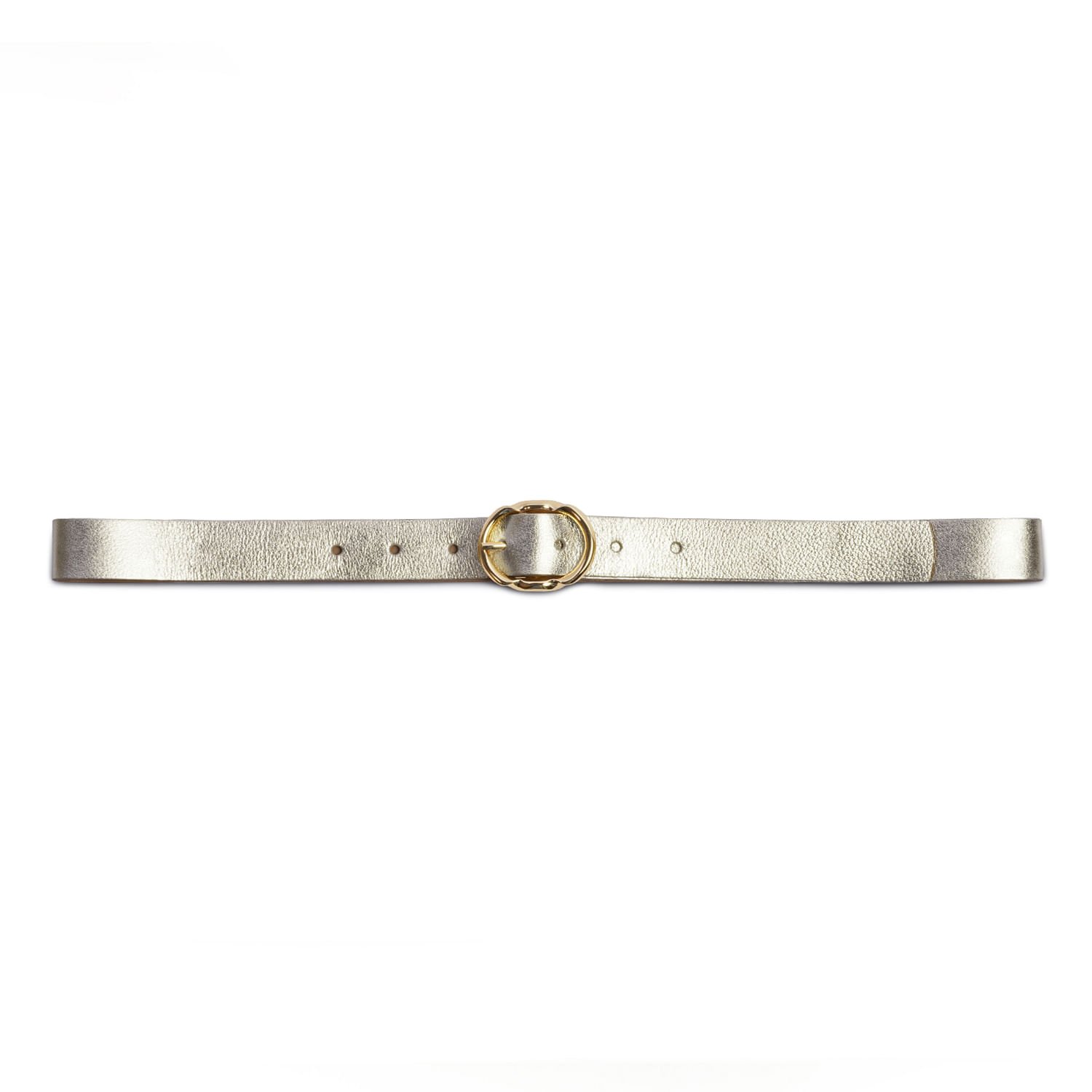 Cinto Pegada Feminino em Couro Ouro CI001212-04