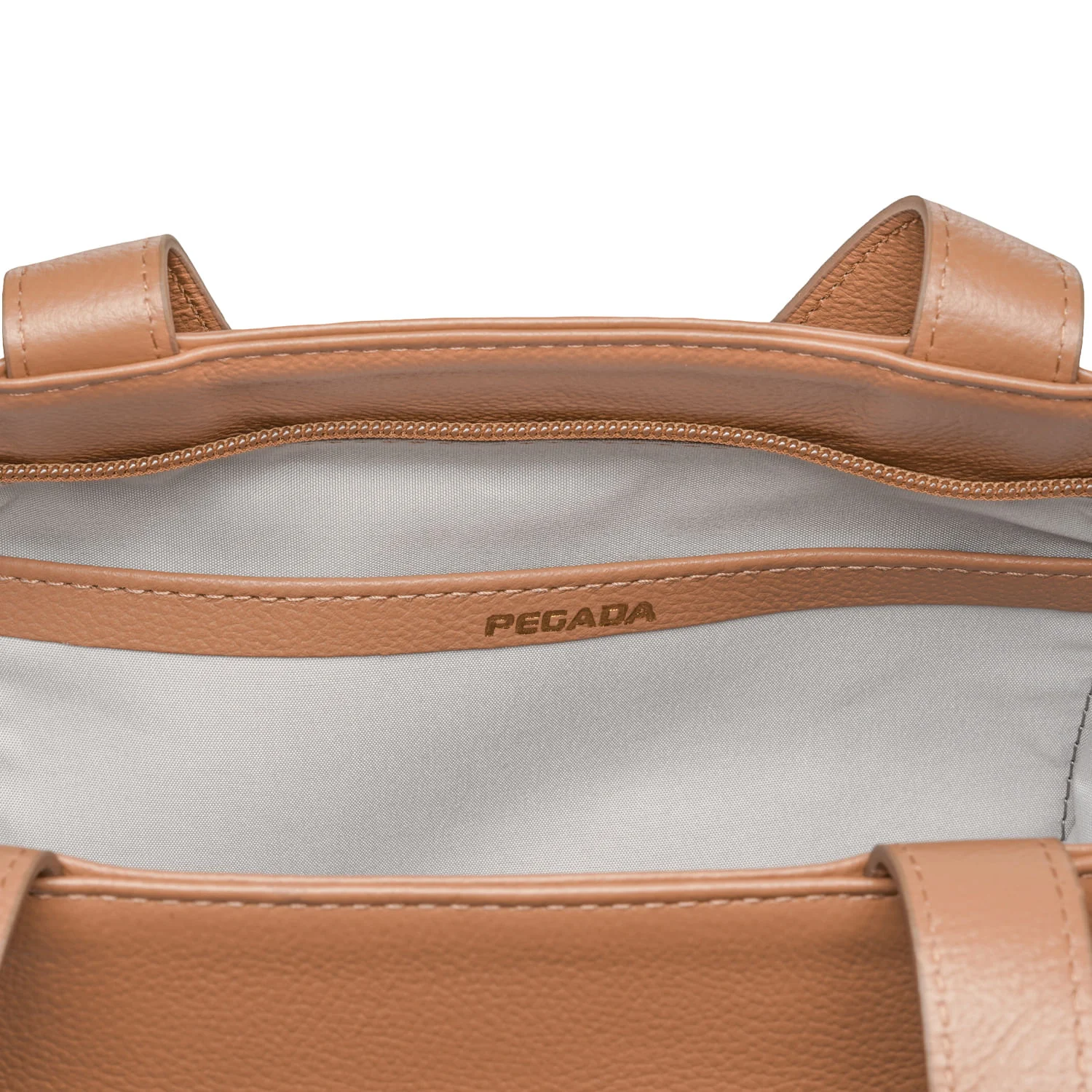 Bolsa Pegada Feminina Shopping em Couro Caramelo BO210014-02 Marrom 3