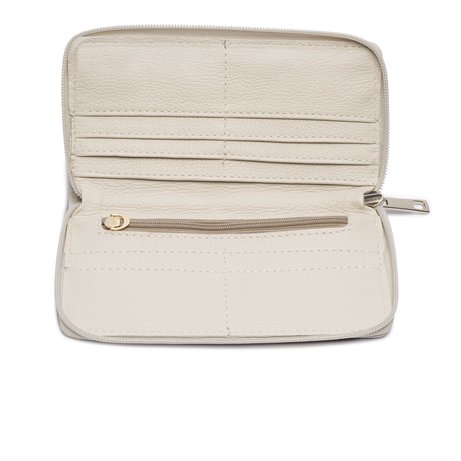 Carteira Pegada Feminina em Couro Off White CA001301-05 Off White 3