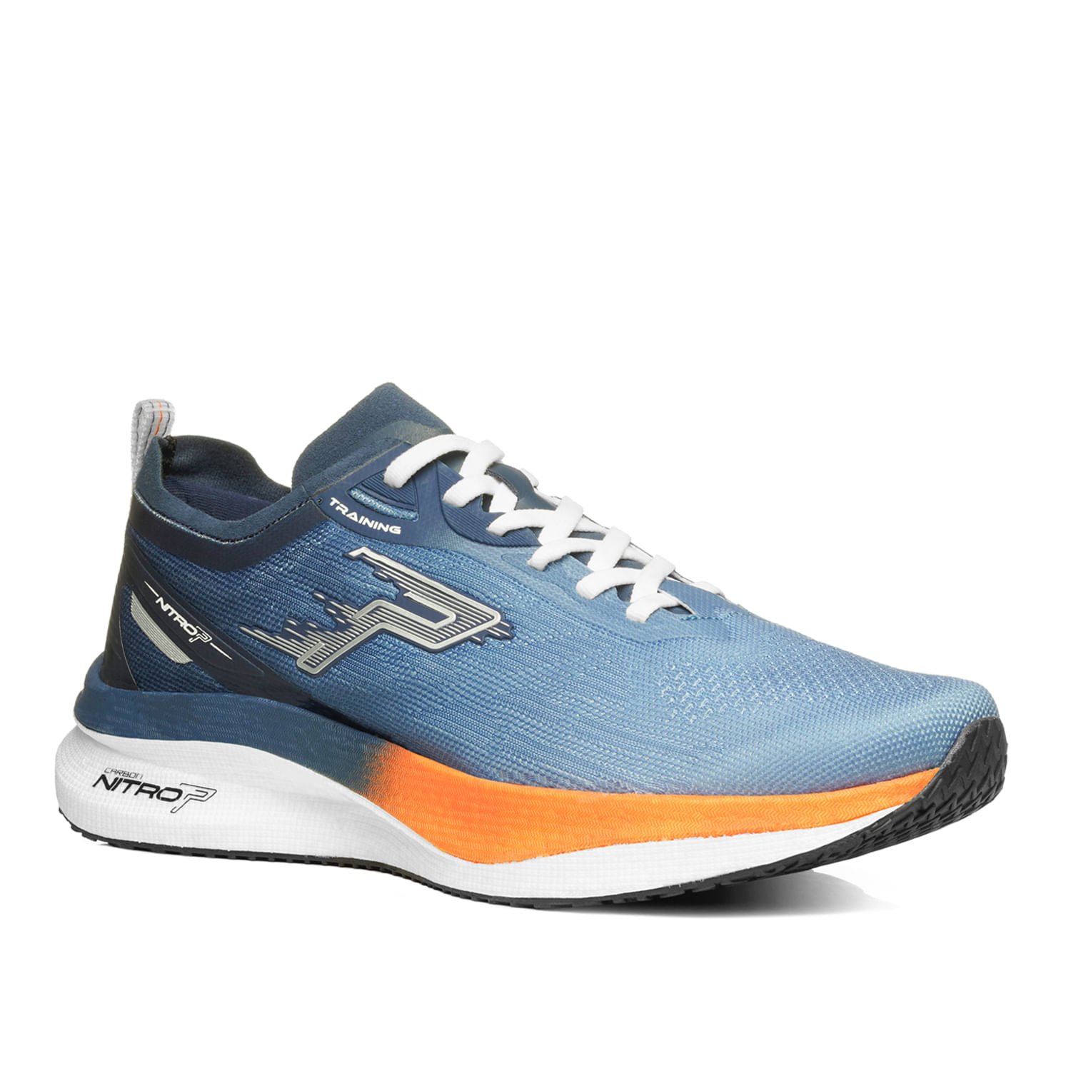 Tênis Esportivo Pegada Masculino em Tecido Blue 190804-03 Azul 2