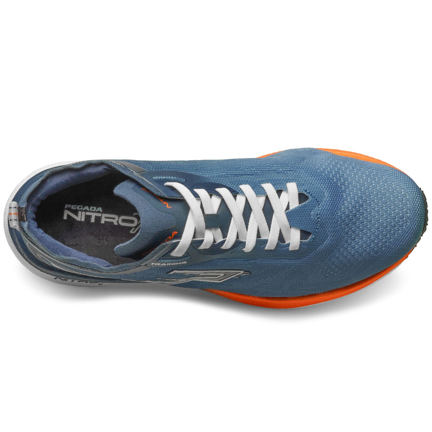 Tênis Esportivo Pegada Masculino em Tecido Blue 190804-03 Azul 6