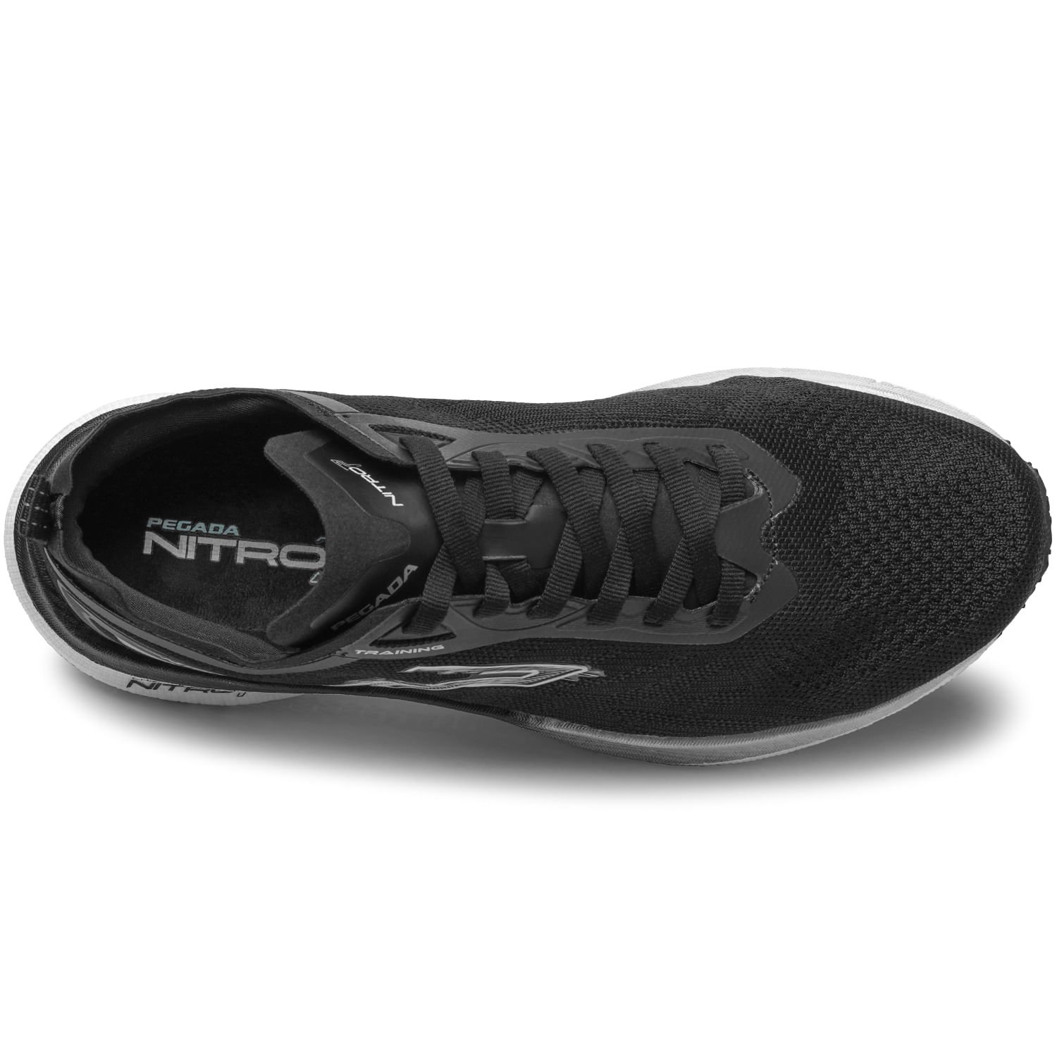 Tênis Esportivo Pegada Masculino em Tecido Preto 190804-04 Preto 6