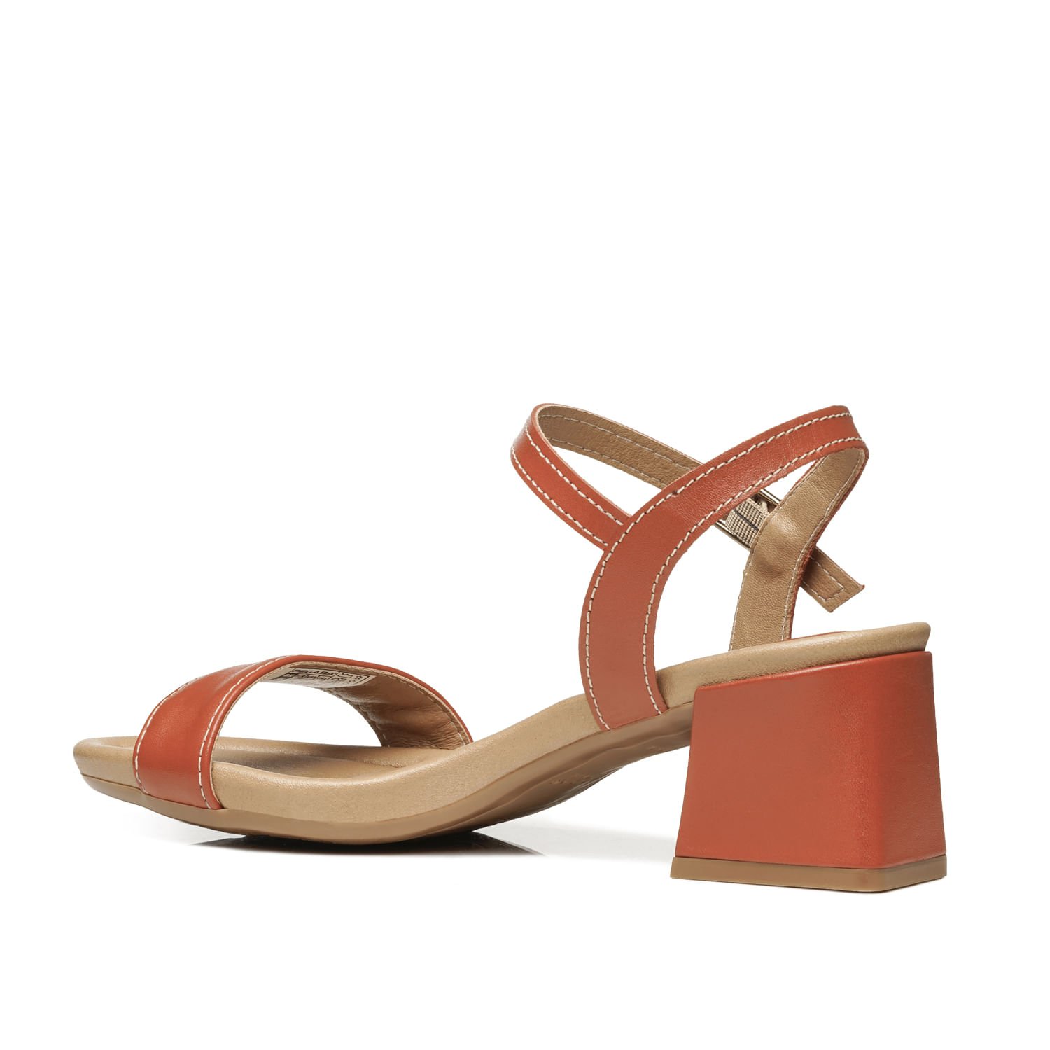 Sandália Pegada Feminino em Couro Telha 234306-04 Telha 3