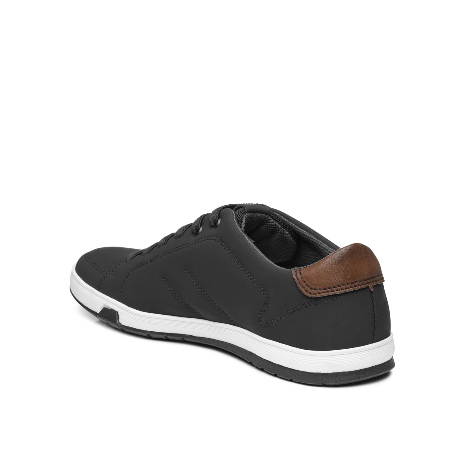 Tênis Casual Pegada Infantil em Microfibra Preto 370425-06 Preto 3