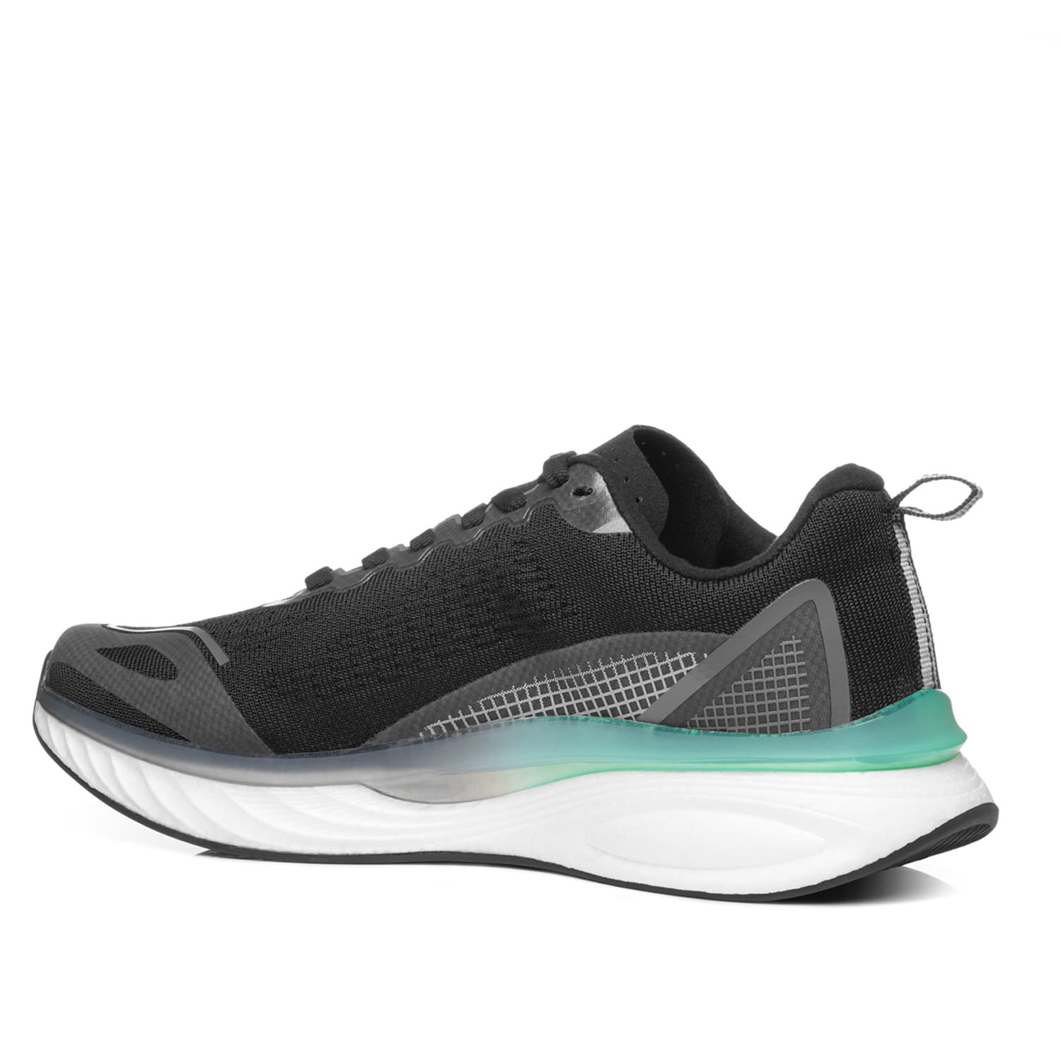 Tênis Esportivo Pegada Masculino em Tecido Preto 191003-04 Preto 4