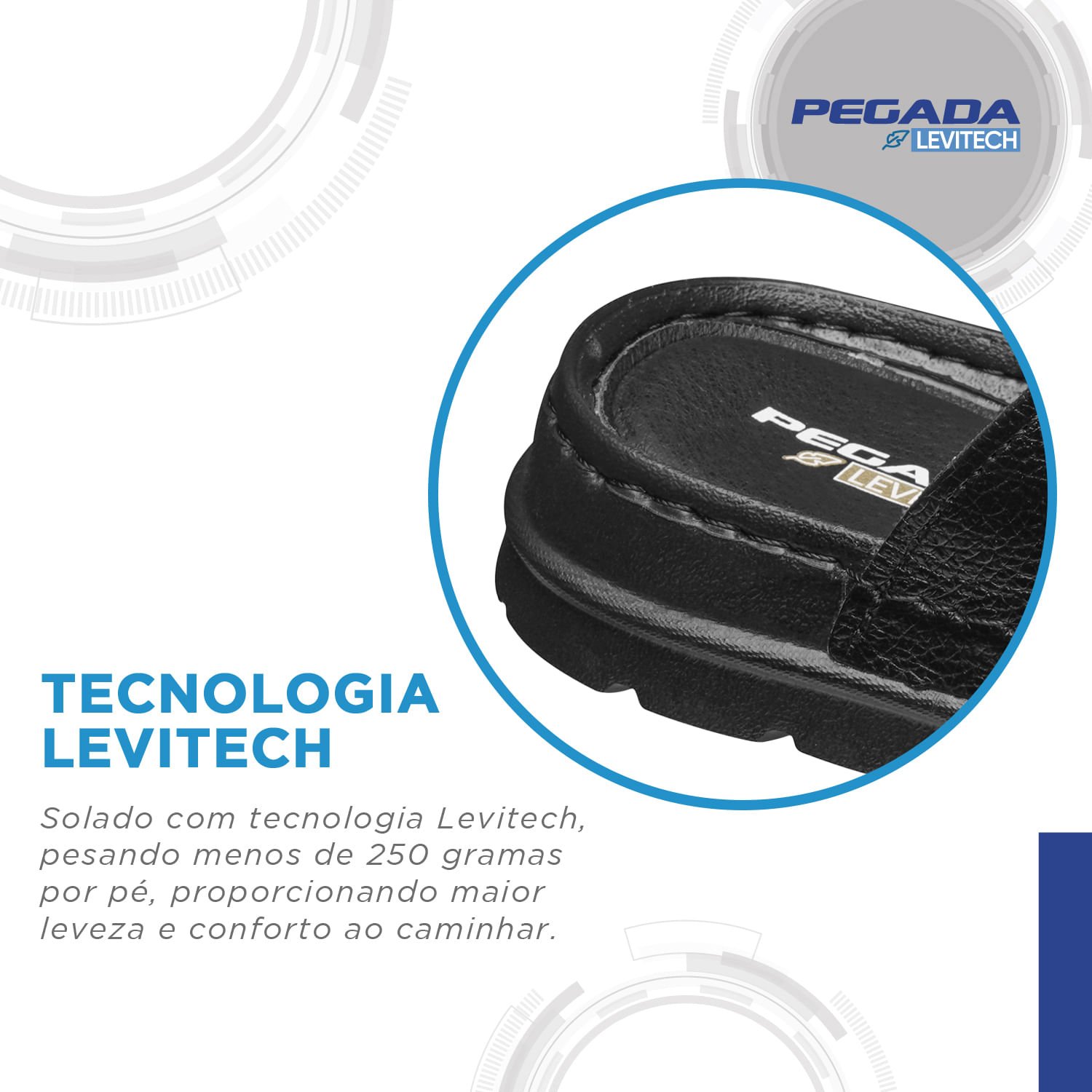 Chinelo Pegada Feminino em Couro Branco 234702-01 Branco 4