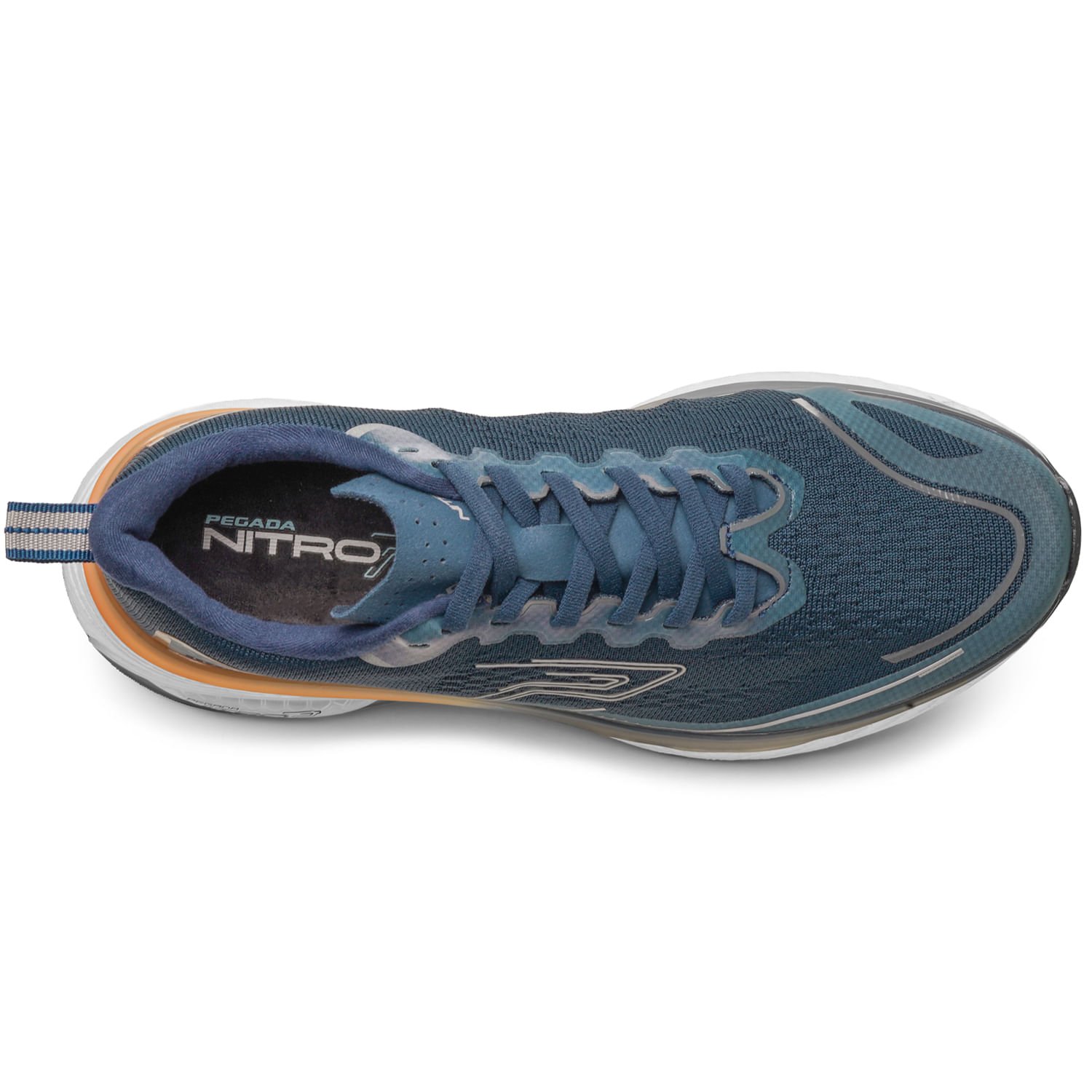 Tênis Esportivo Pegada Masculino em Tecido Marinho 191003-02 Marinho 5