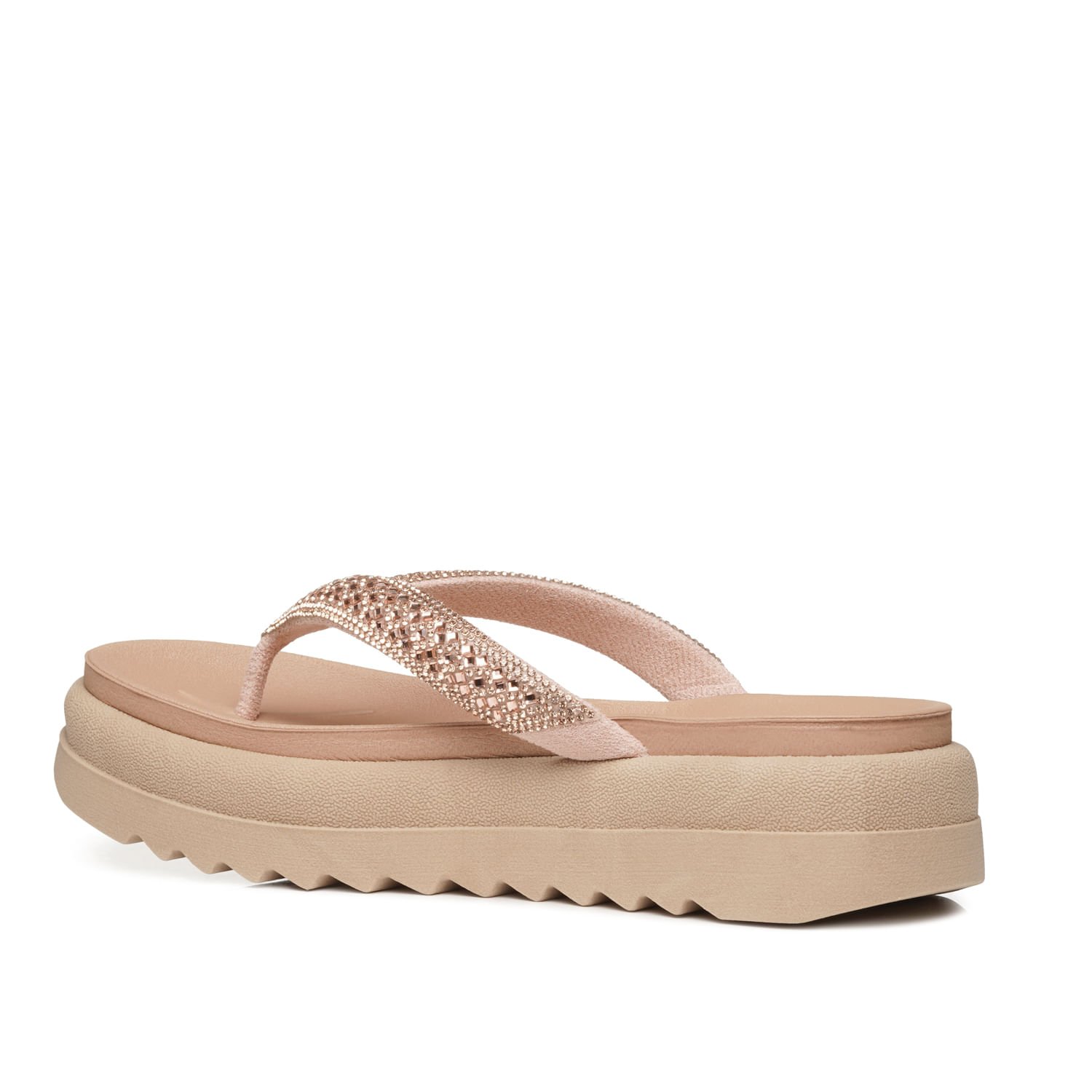 Chinelo Pegada Feminino em Couro Cristal 234455-02 Cristal 4