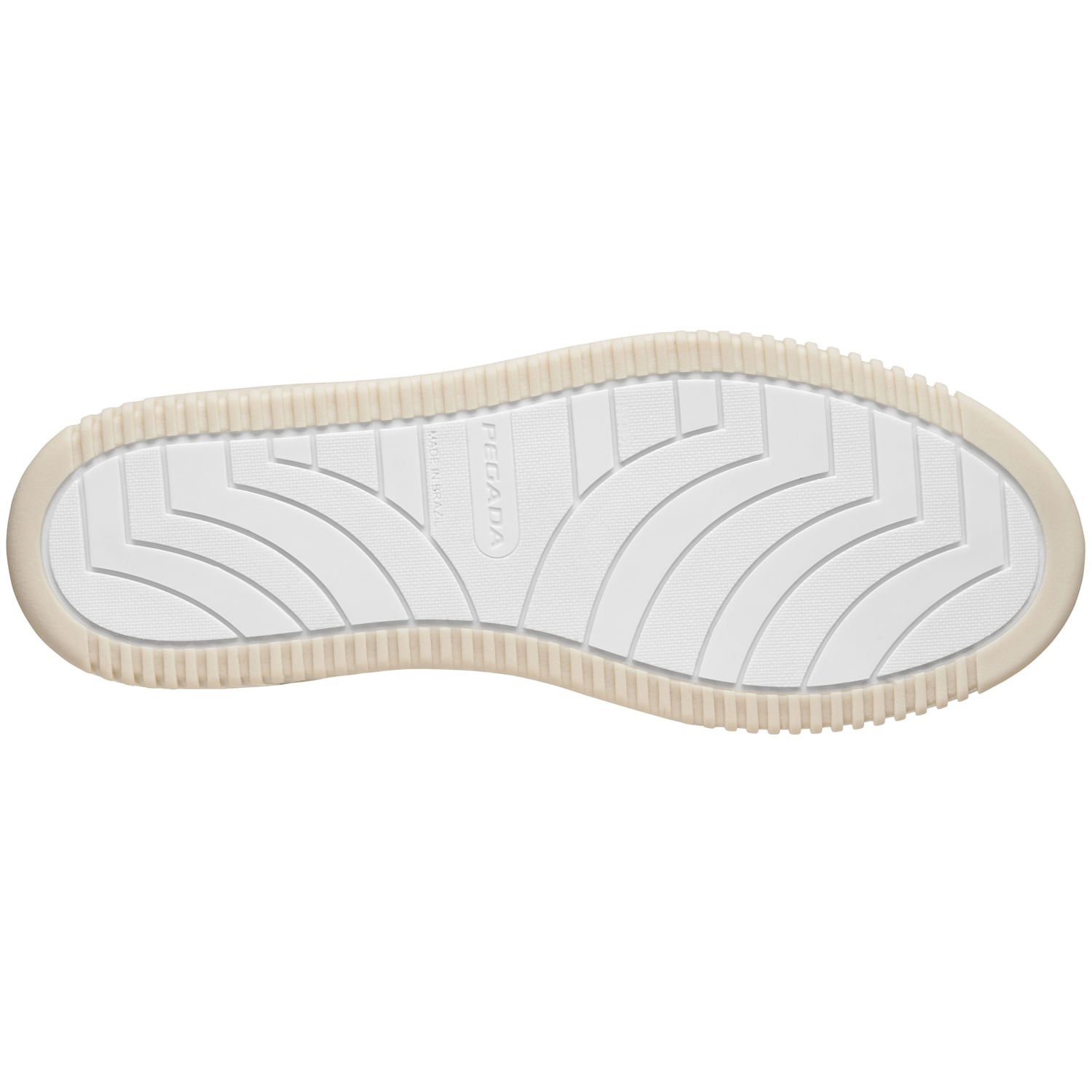 Tênis Pegada Feminino em Couro Branco 211805-02 Branco/Bege/Rosa 5