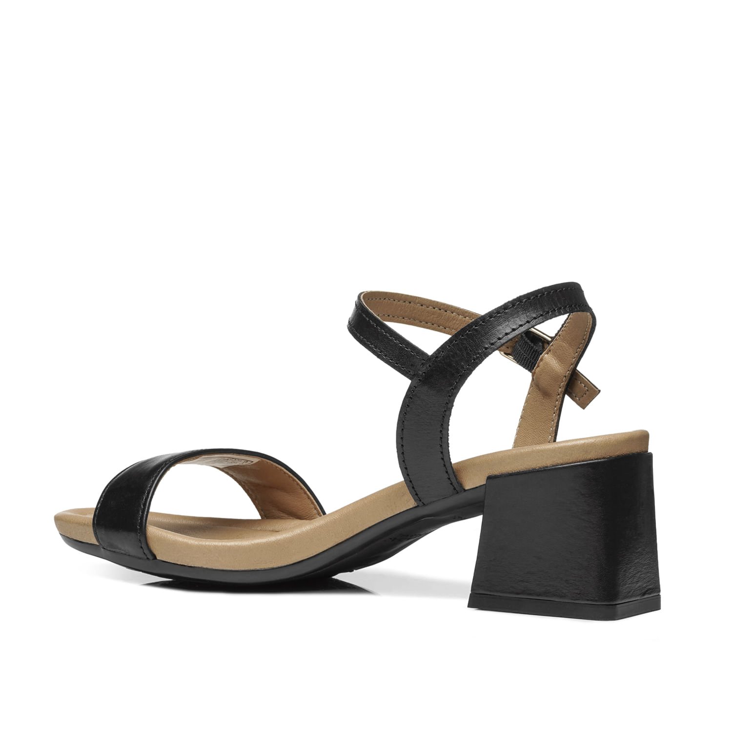 Sandália Pegada Feminino em Couro Preto 234306-03 Preto 3