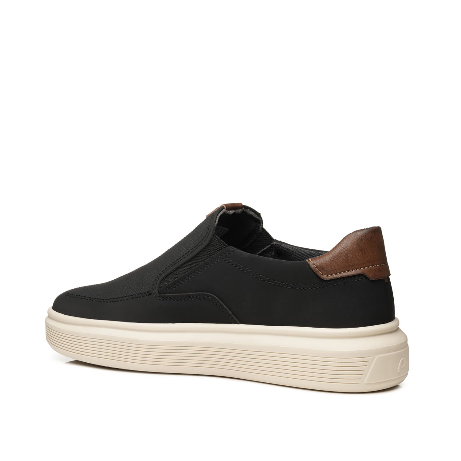 Tênis Casual Pegada Infantil em Microfibra Preto 372106-04 Preto 4