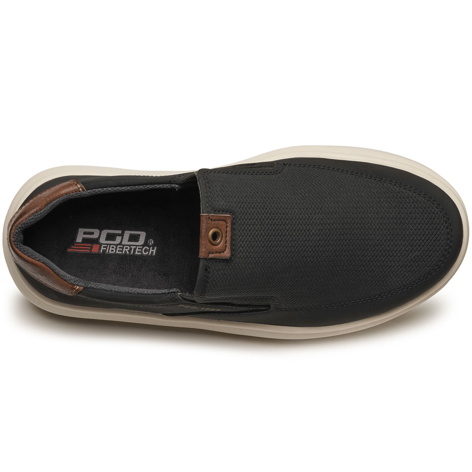 Tênis Casual Pegada Infantil em Microfibra Preto 372106-04 Preto 6