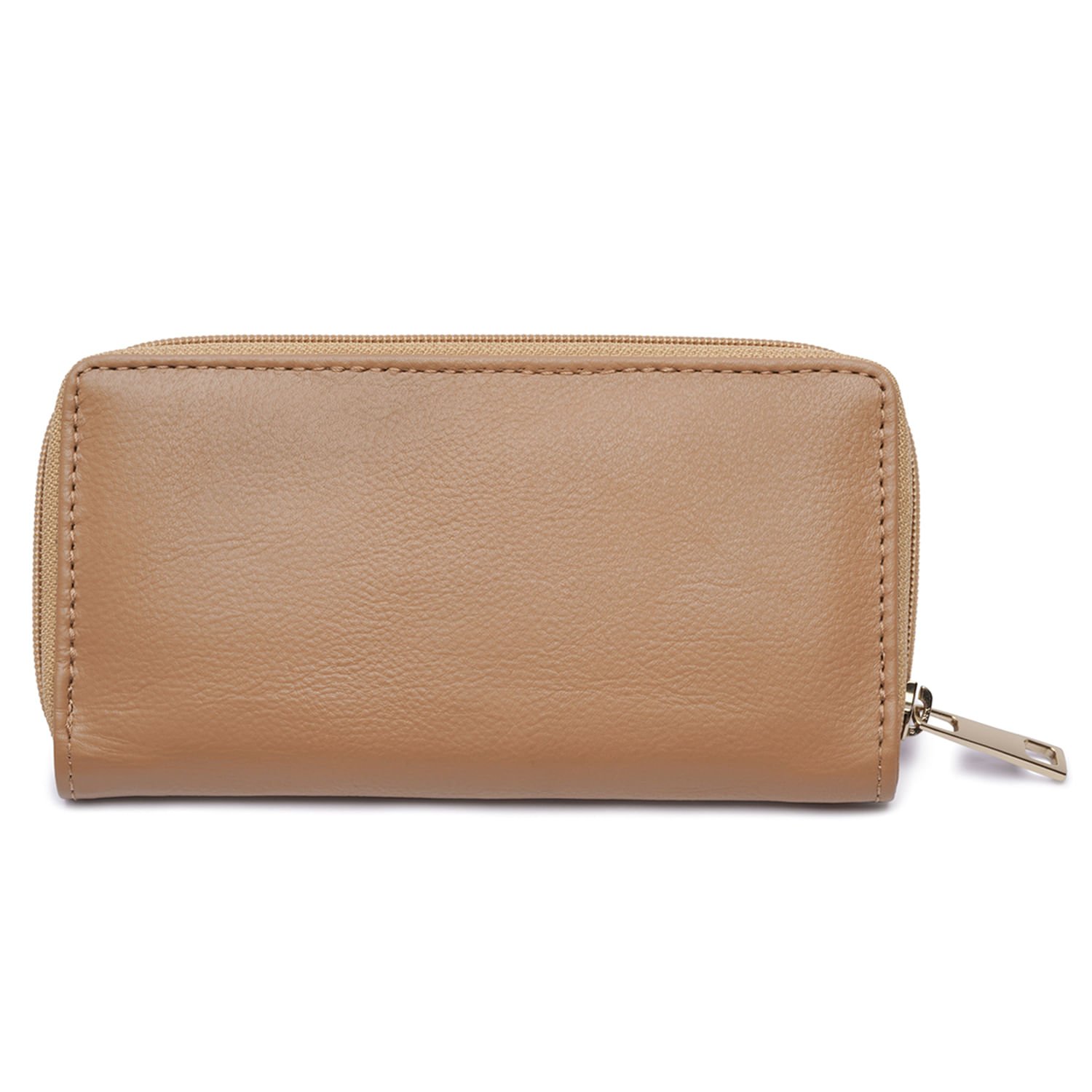 Carteira Pegada Feminina em Couro Caramelo CA001301-04 Marrom 4