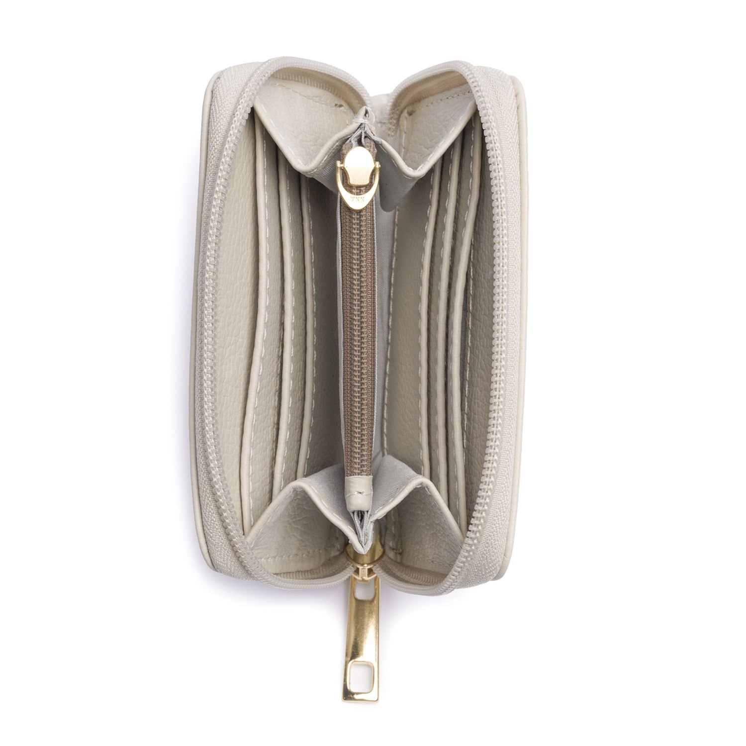 Carteira Pegada Feminina em Couro Castor CA001303-03 Branco 3