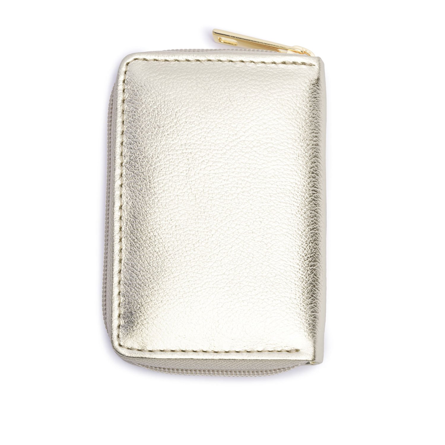 Carteira Pegada Feminina em Couro Ouro CA001303-04 Dourado 4