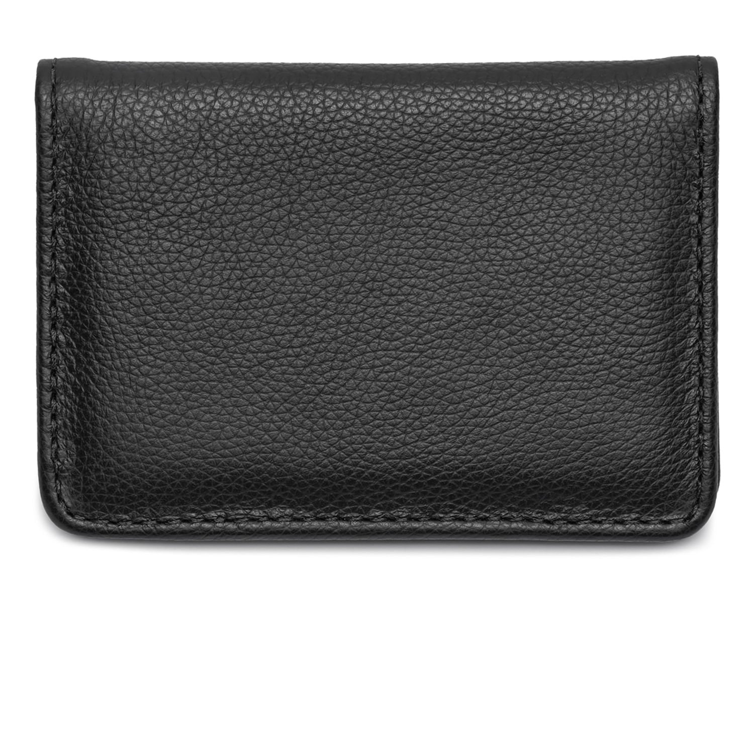 Carteira Pegada Feminina em Couro Preto CA001305-01 Preto 4