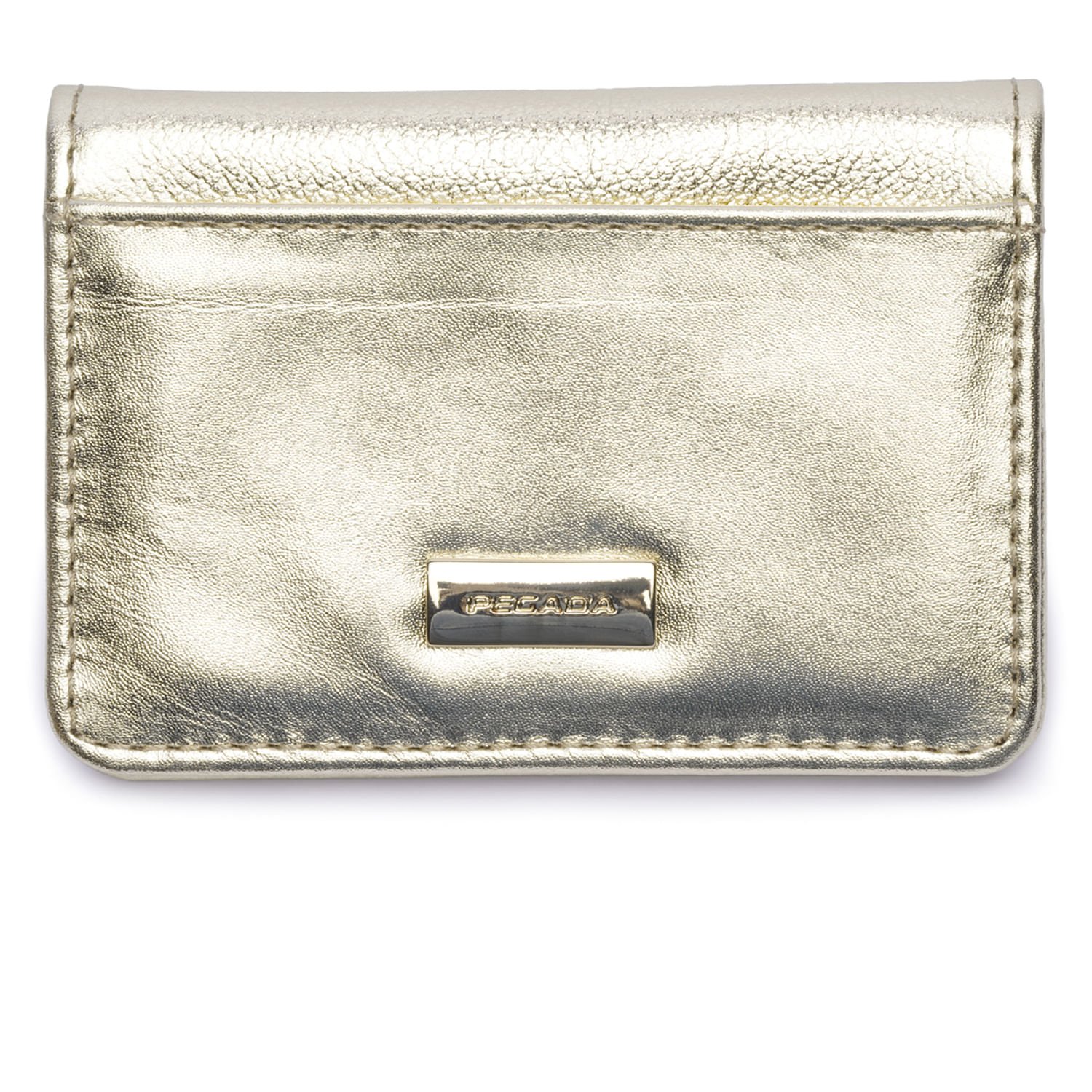 Carteira Pegada Feminina em Couro Ouro CA001305-04 Dourado 1