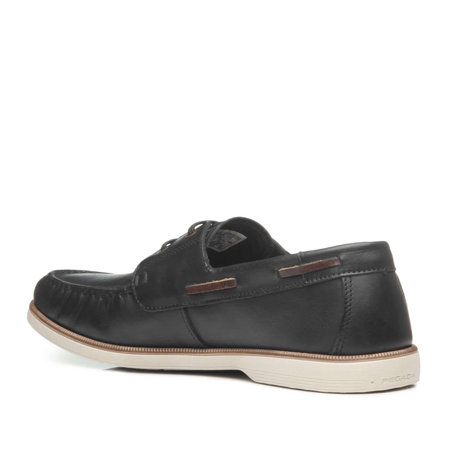 Mocassim Pegada Masculino em Couro Preto 141902-02 Preto 3