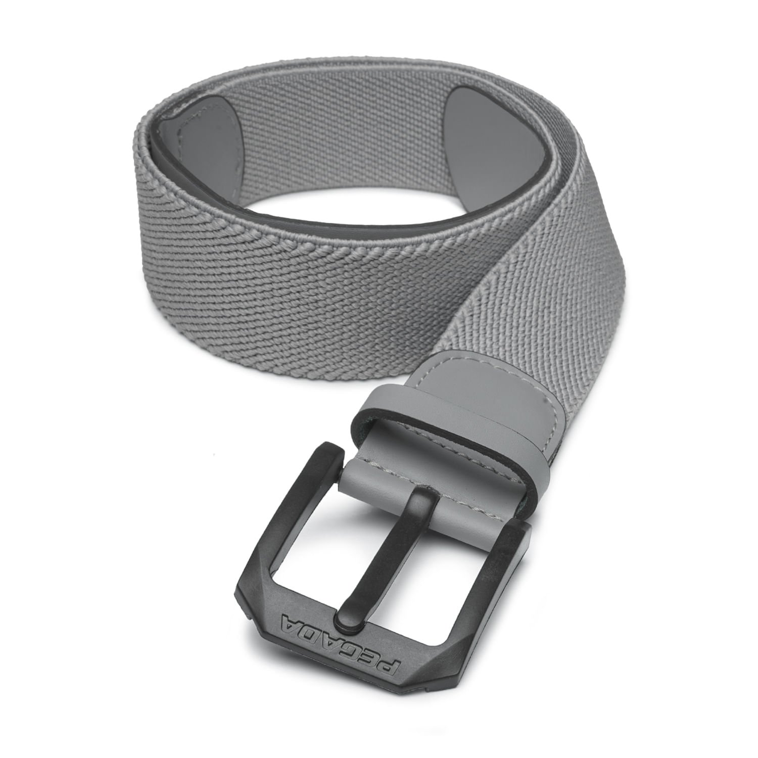Cinto Pegada Masculino em Elástico e Couro Cinza CI002345-11 Cinza 3