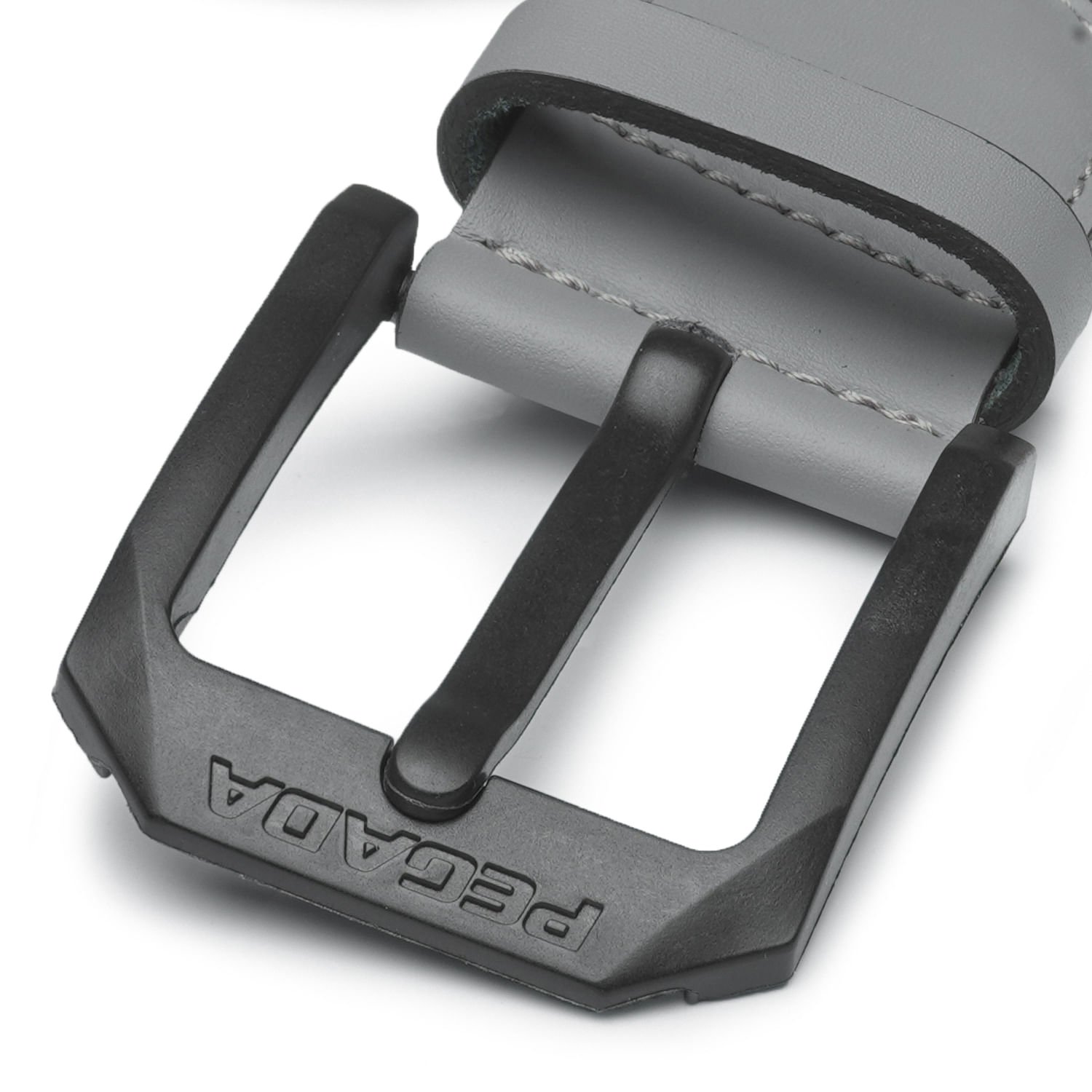 Cinto Pegada Masculino em Elástico e Couro Cinza CI002345-11 Cinza 4