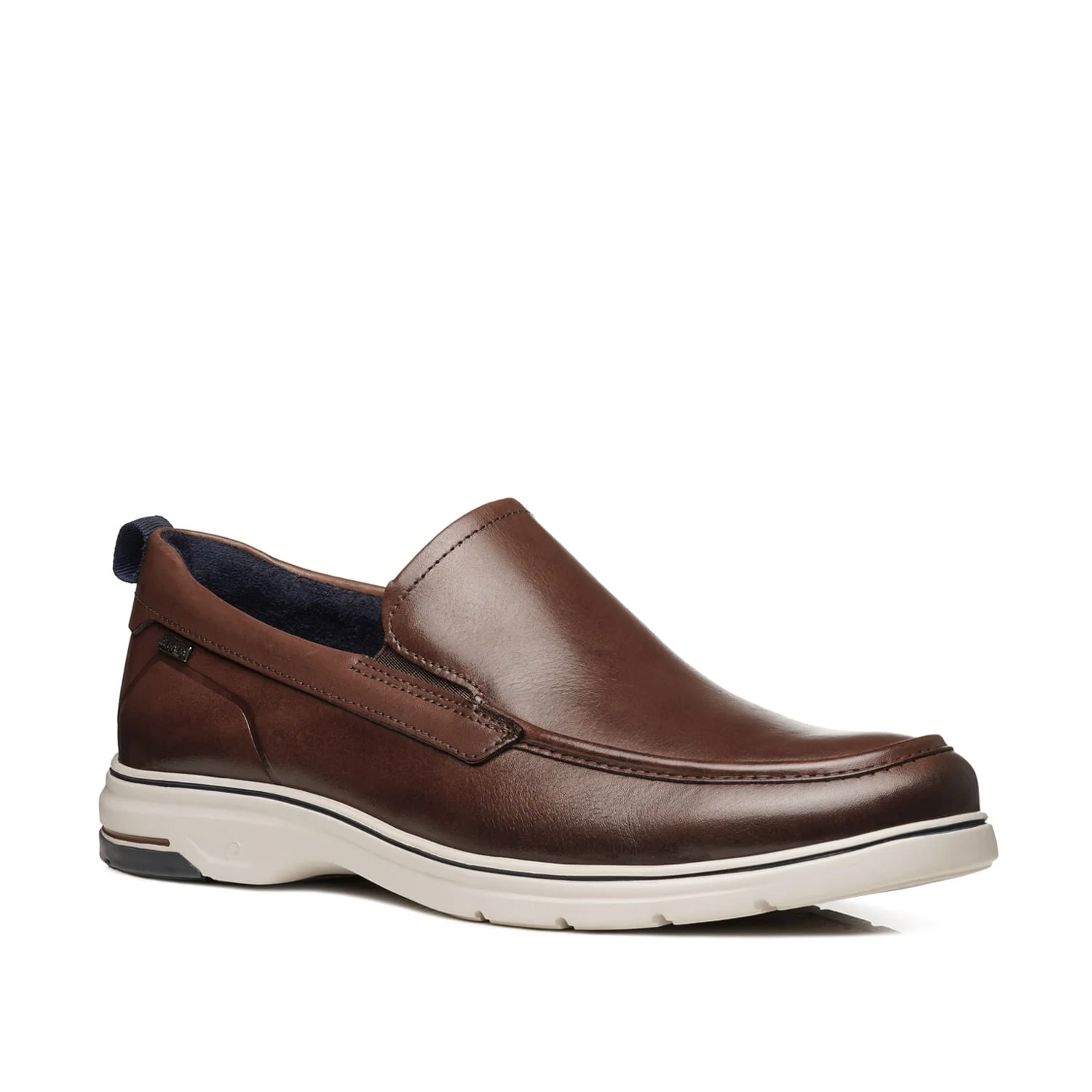 Sapato Casual Pegada Masculino em Couro Pinhão 127303-03 Marrom 2