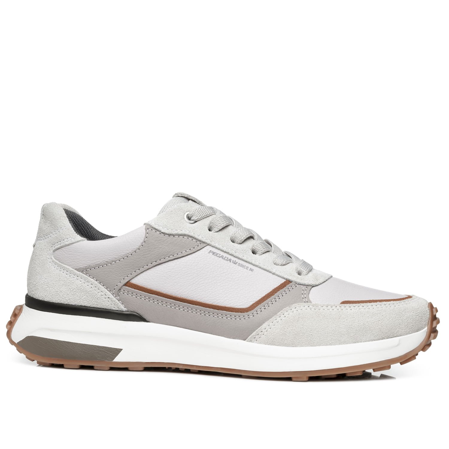 Tênis Casual Pegada Masculino em Couro Cloud 110753-06