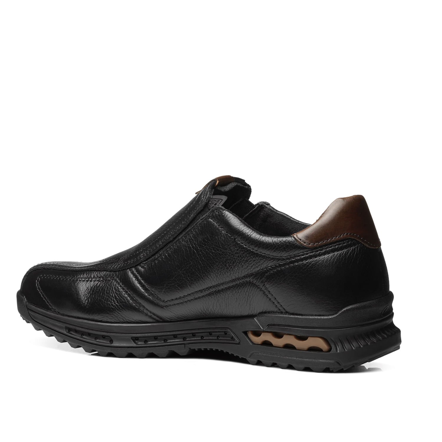 Sapatenis Pegada Masculino em Couro Preto 111804-03 Preto 4
