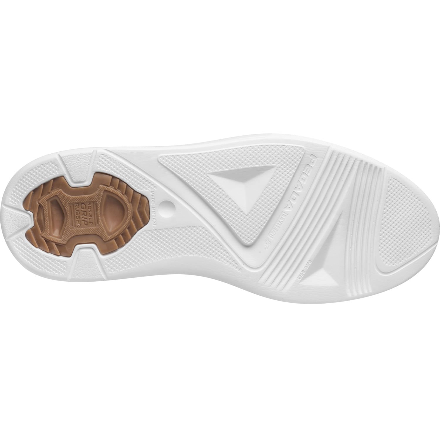 Tênis Casual Pegada Masculino em Couro Branco 111909-01 Branco 5